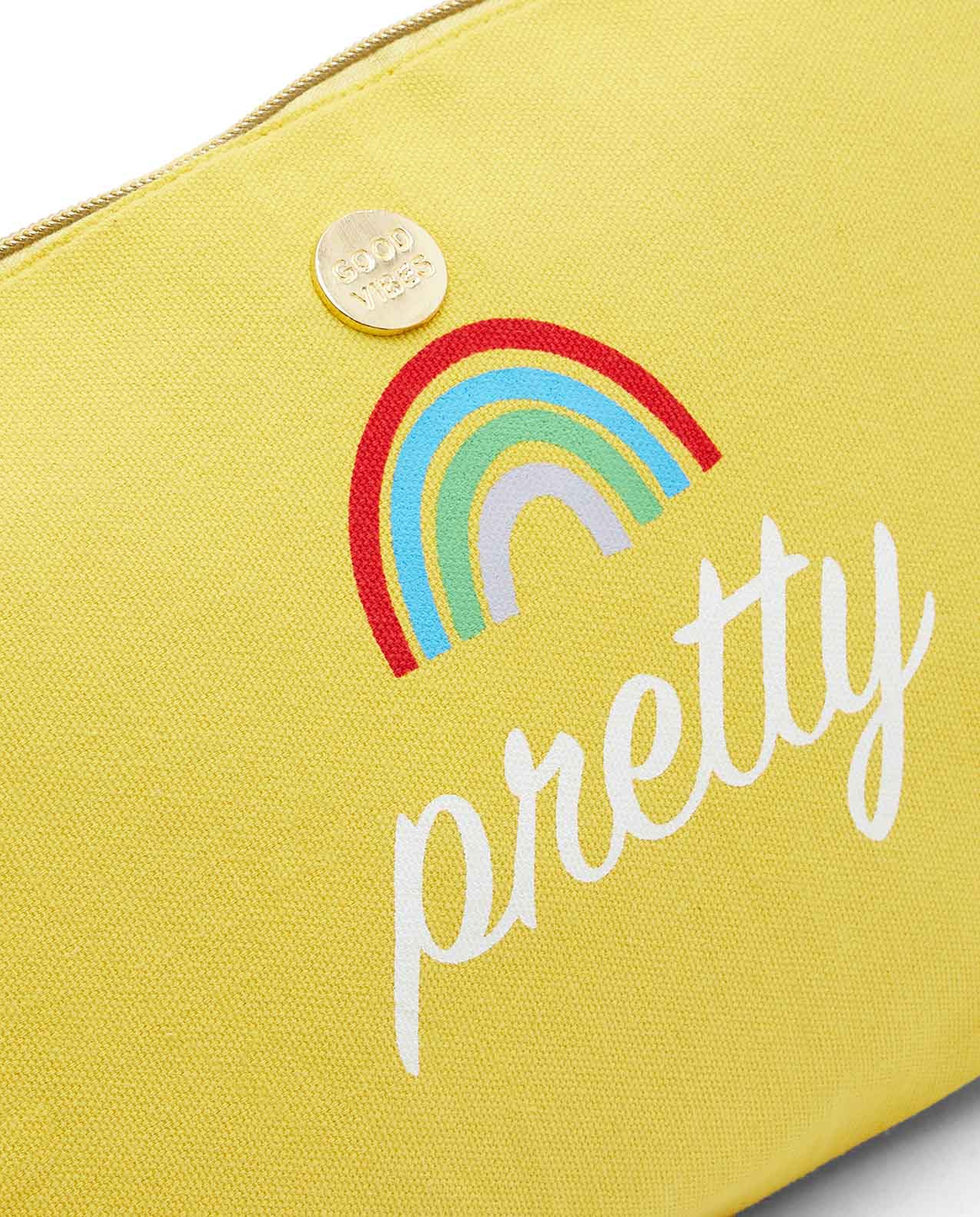 Printed Zippered Pouch