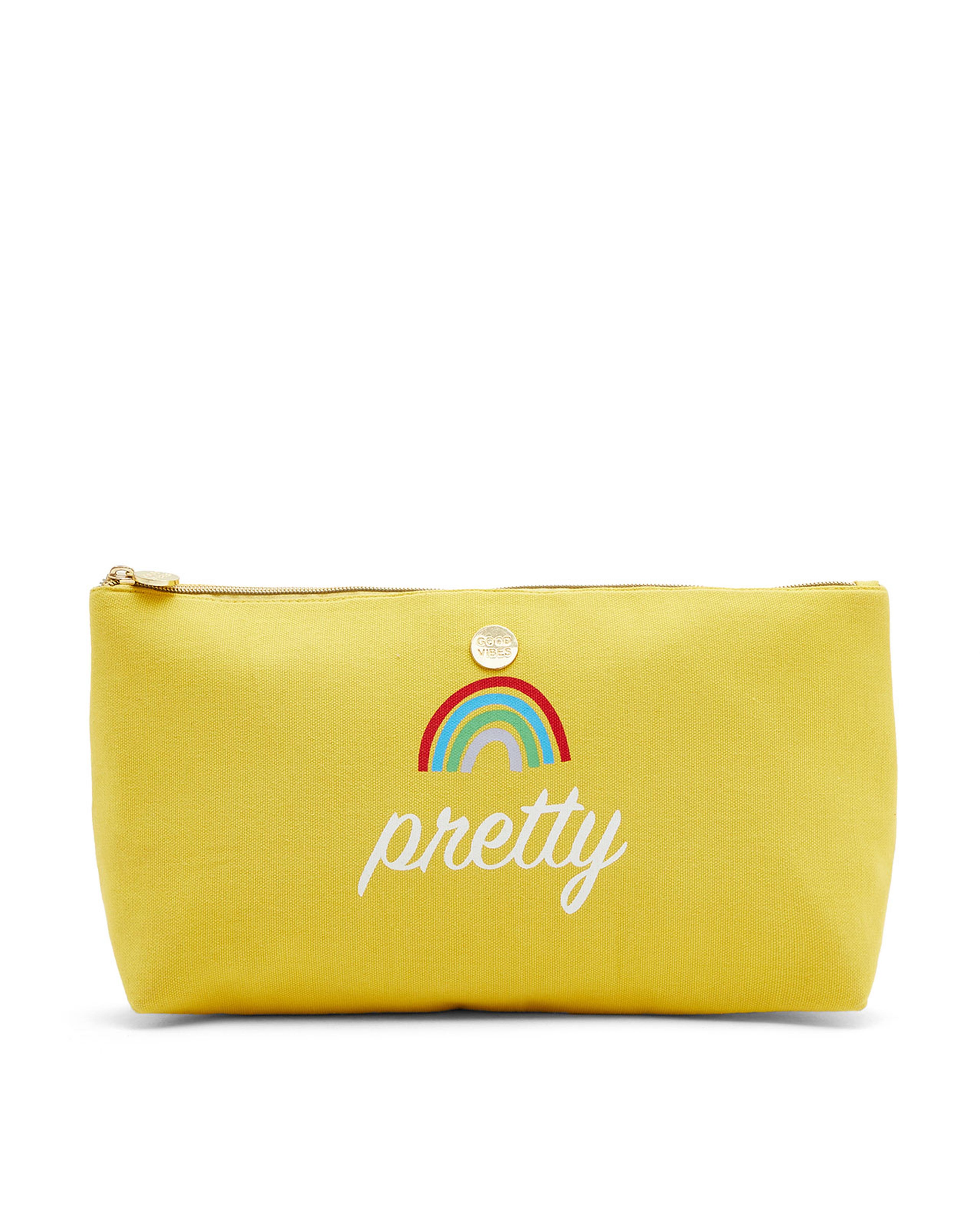 Printed Zippered Pouch