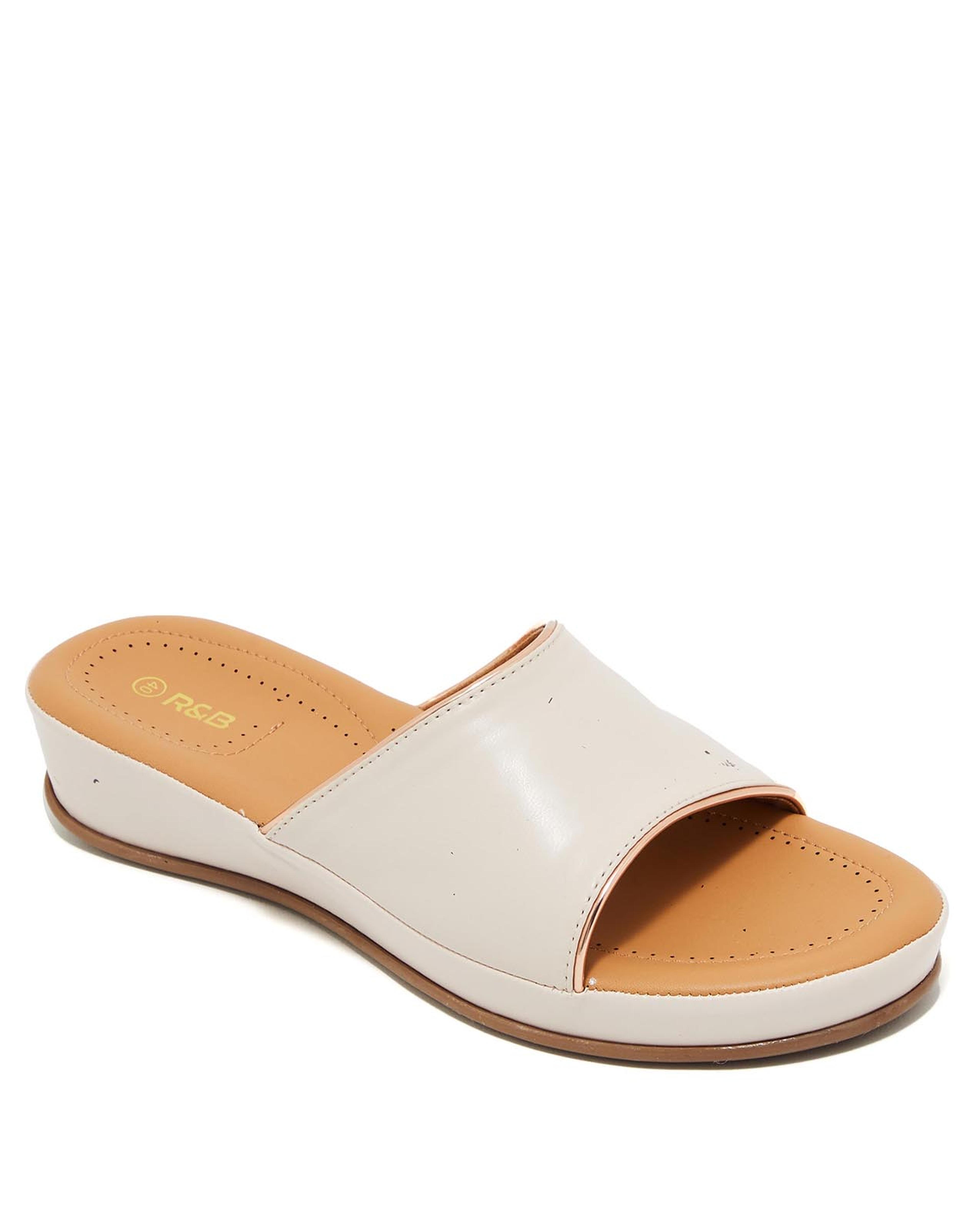 Open-Toe Flatform Sandals