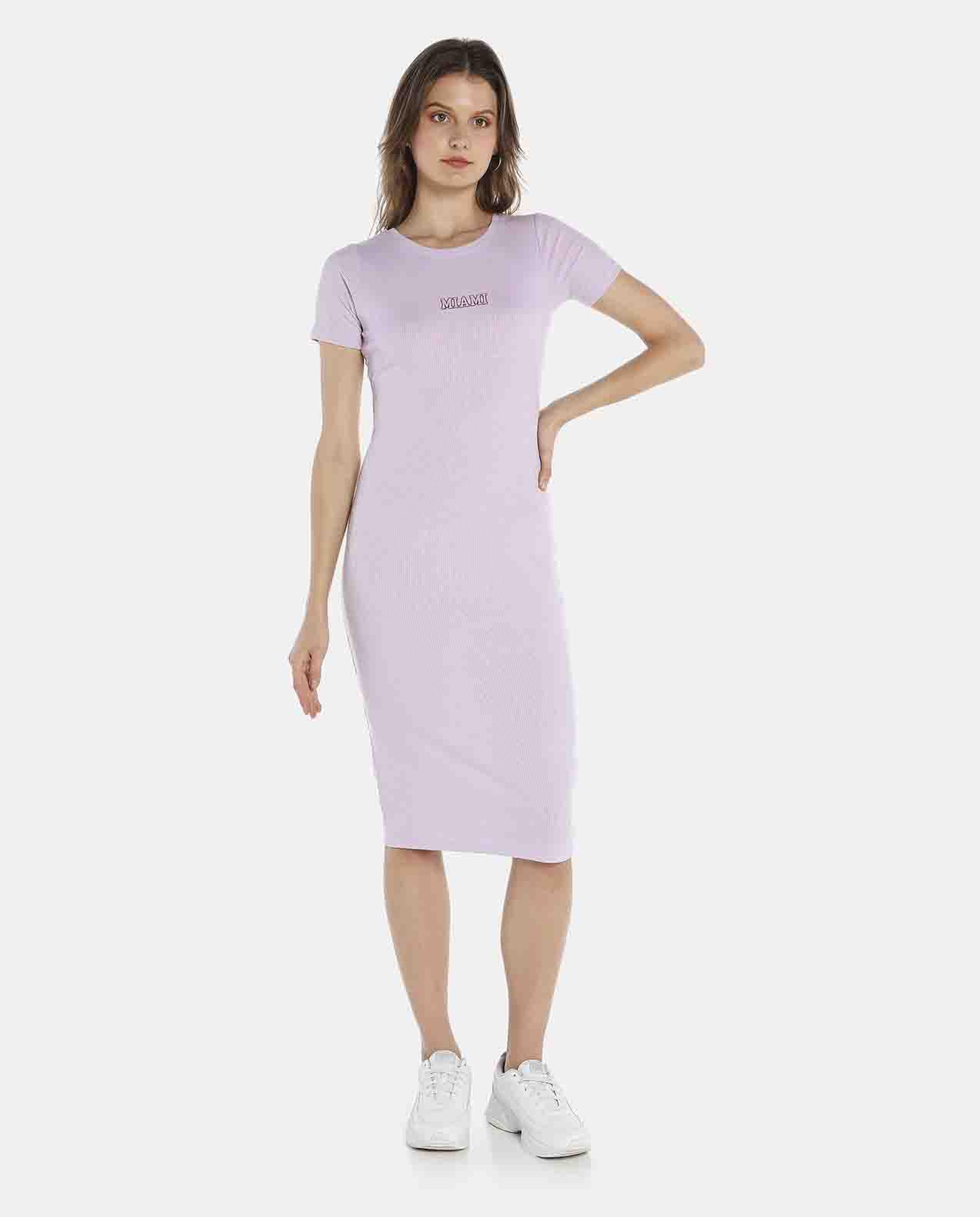 Lilac Bodycon Dress