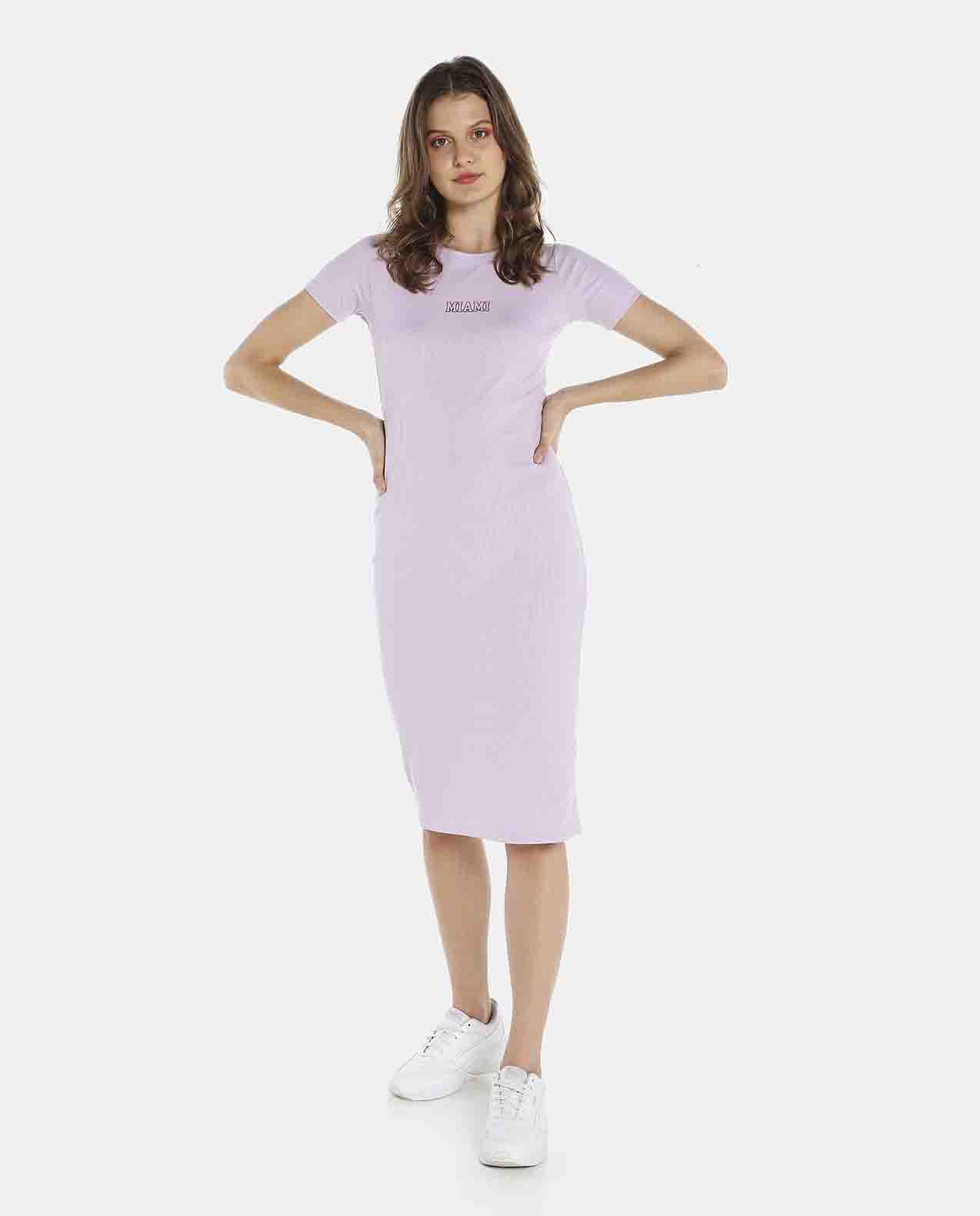 Lilac Bodycon Dress