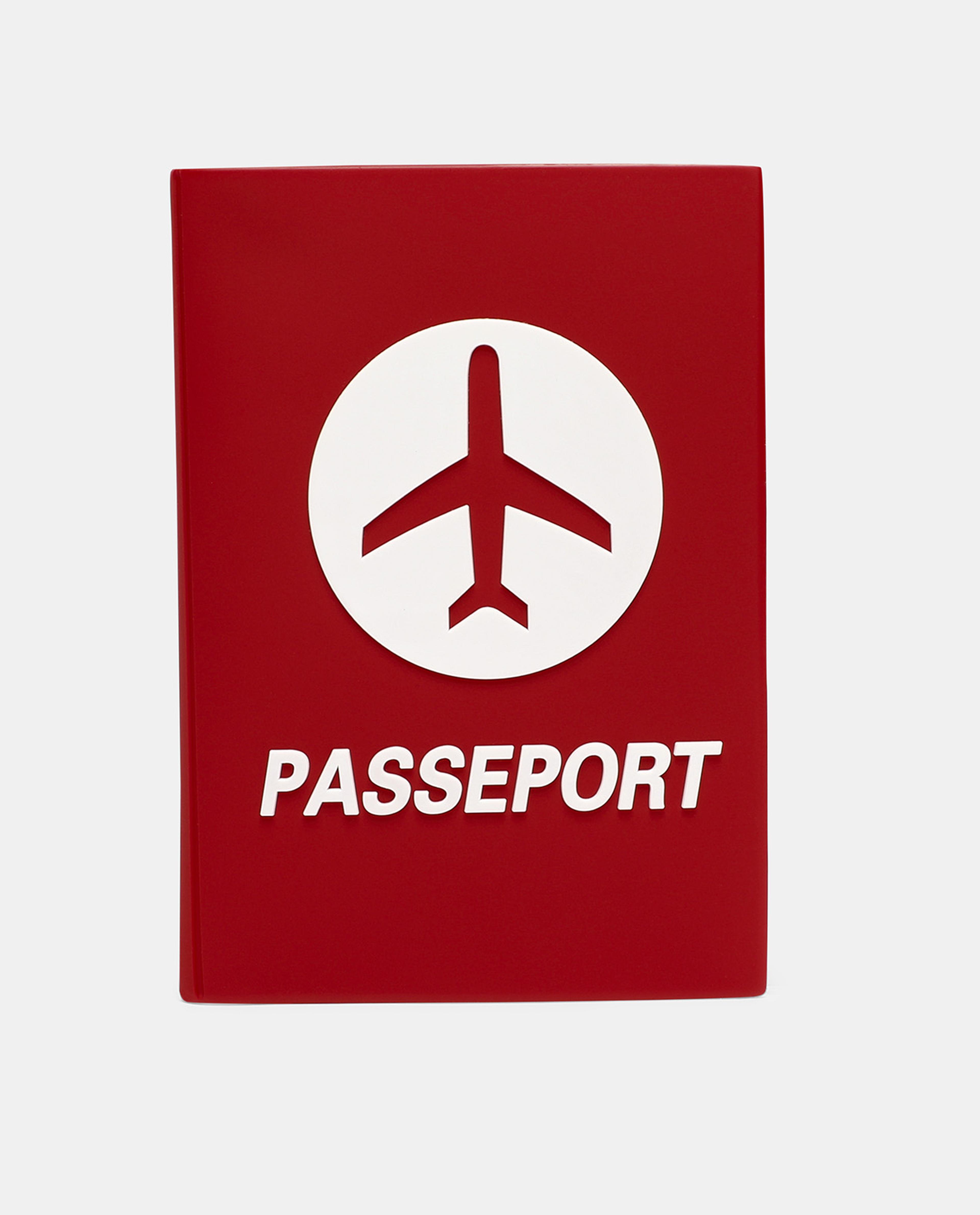 حامل بطاقة حقيبة السفر حمراء من آر أند بي