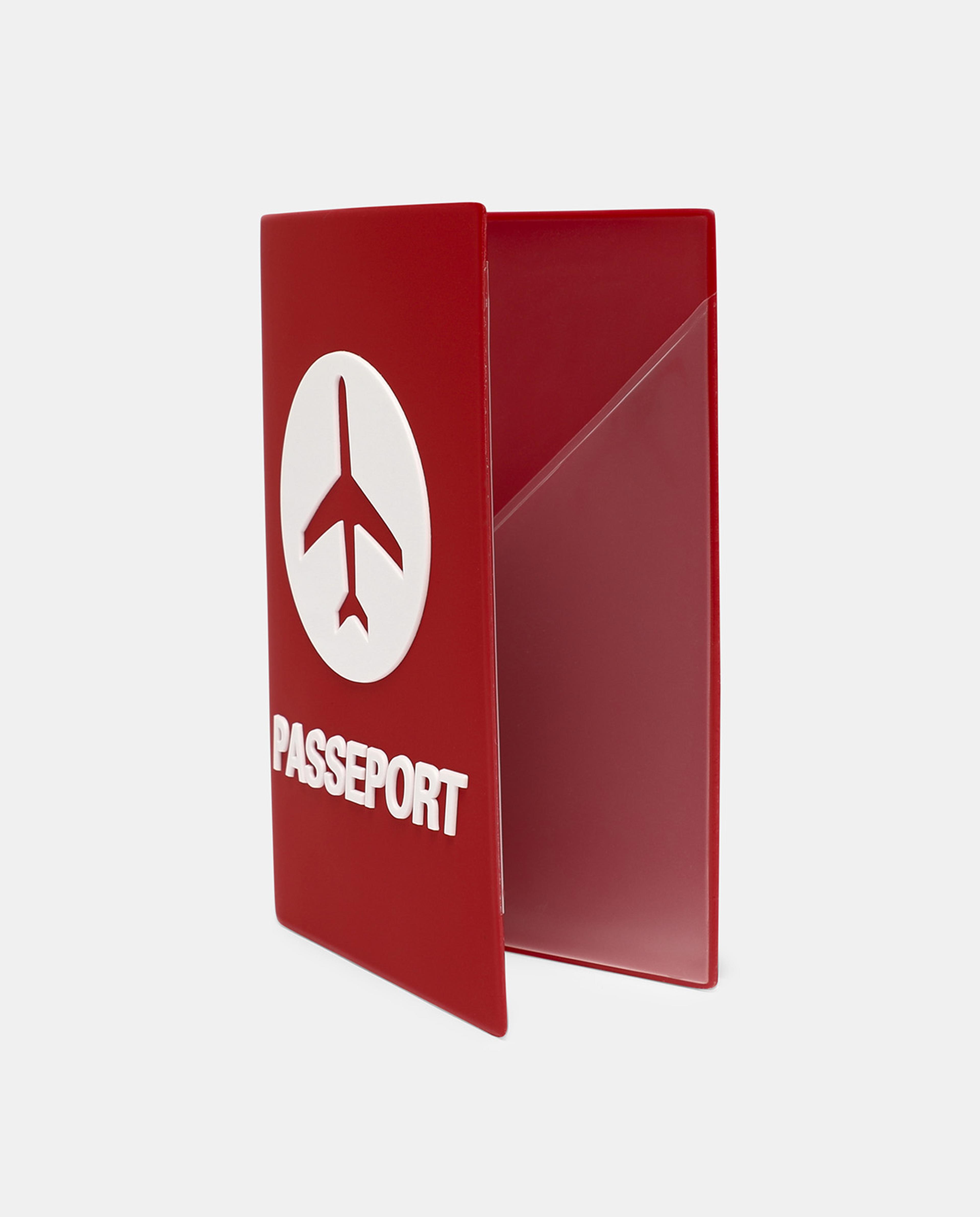 حامل بطاقة حقيبة السفر حمراء من آر أند بي