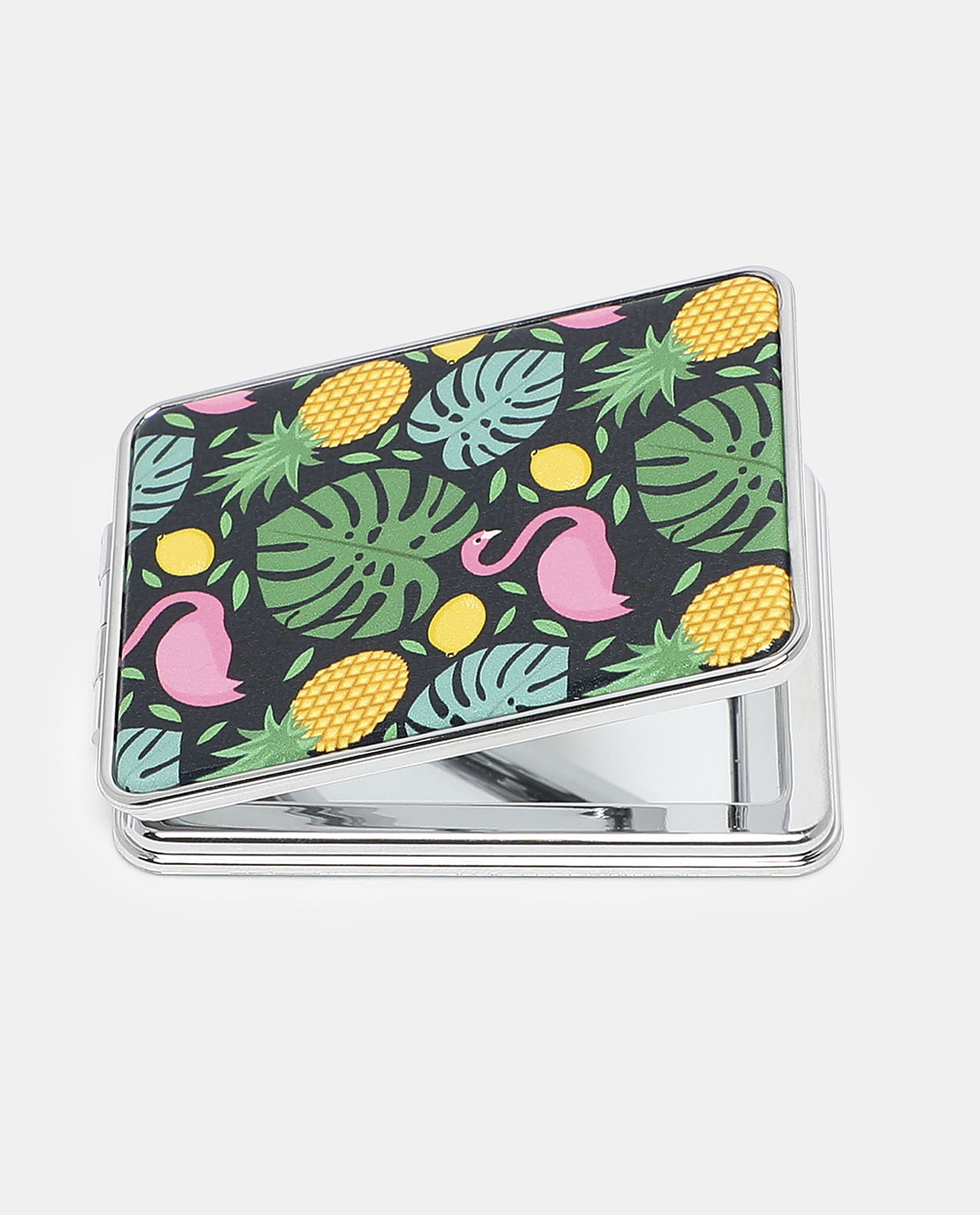 مرآة زرقاء مربعة من آر أند بي