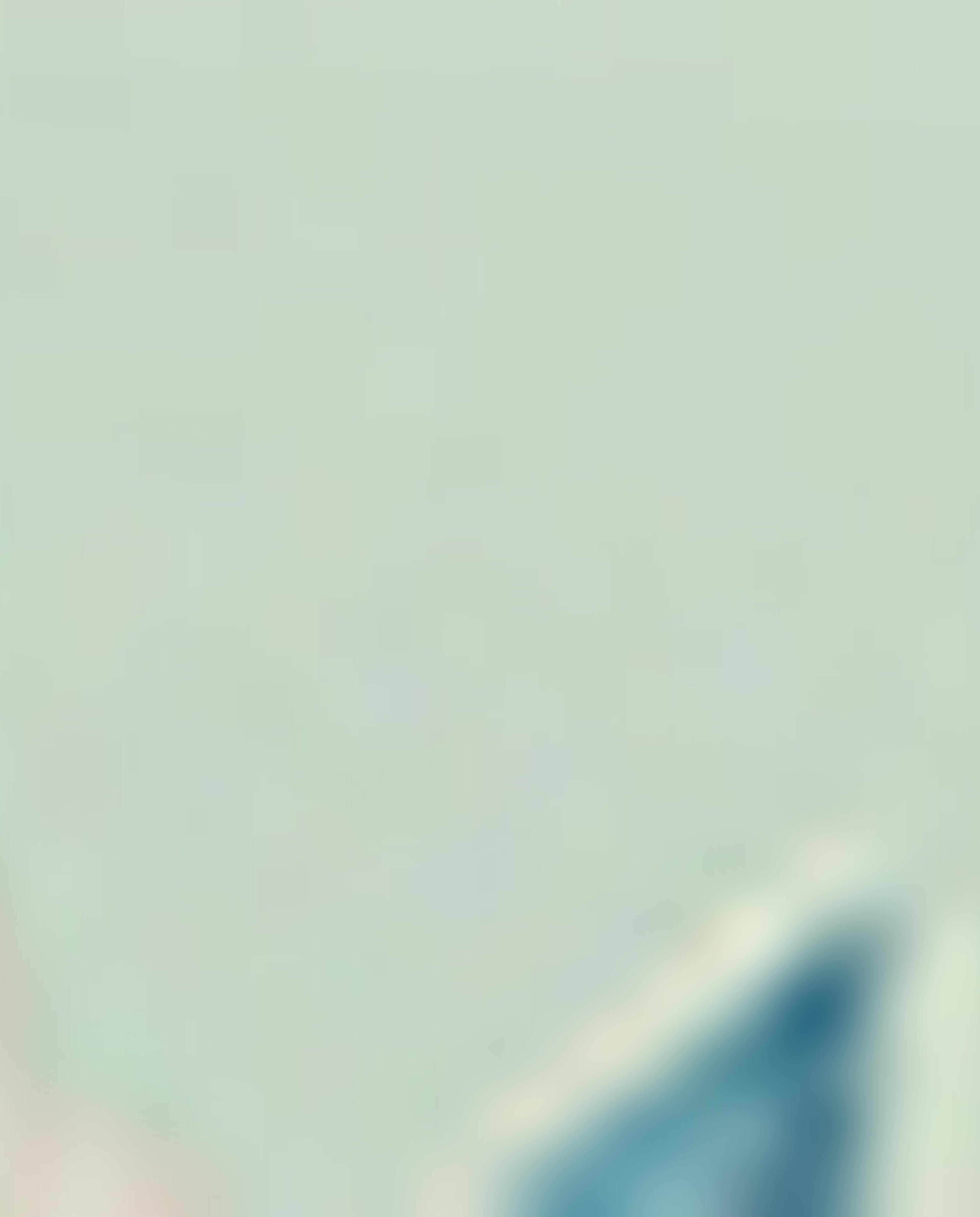 R&B Green Mini Square Pouch