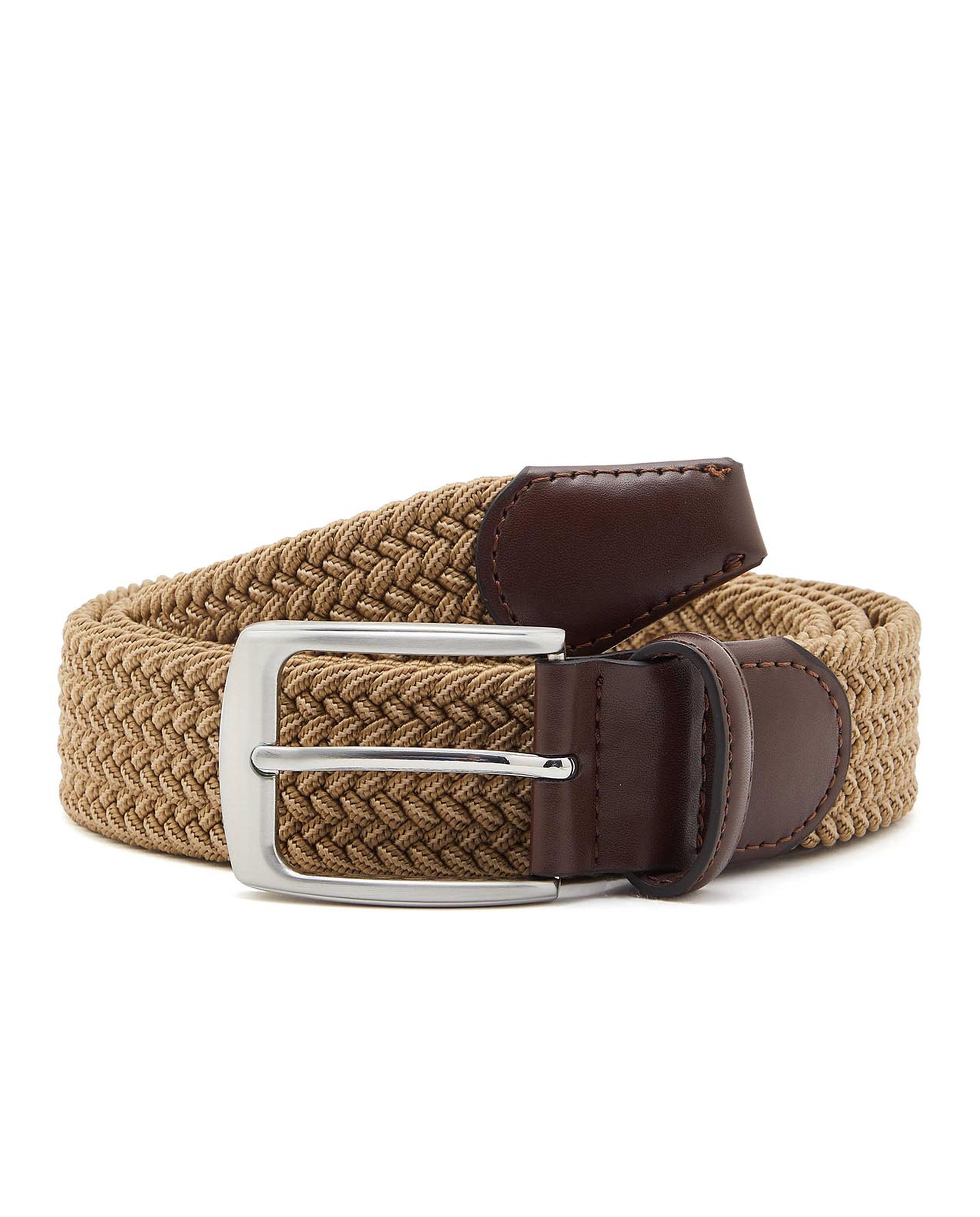 حزام مضفر بإبزيم