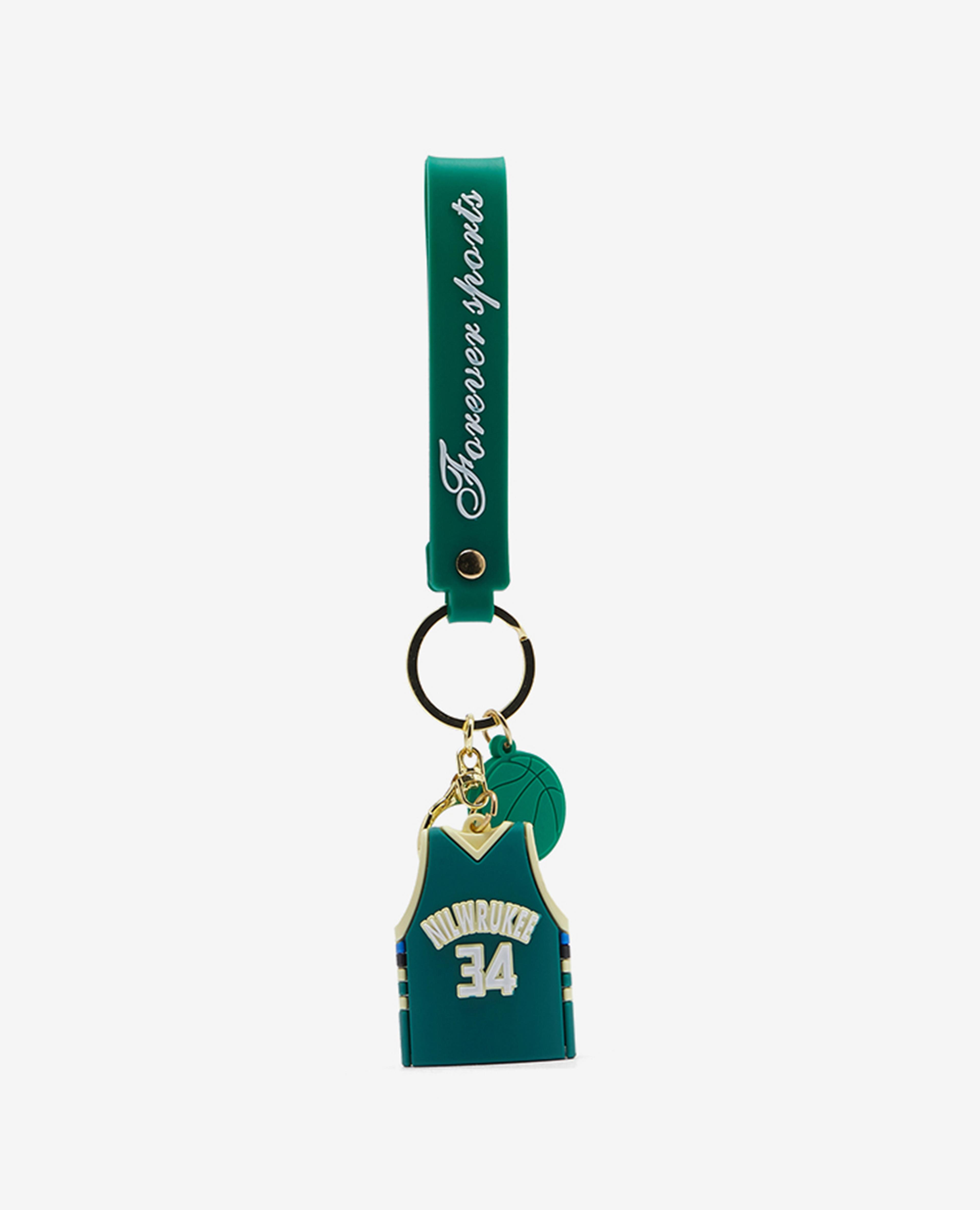 Loop Keychain with Football Theme Charms