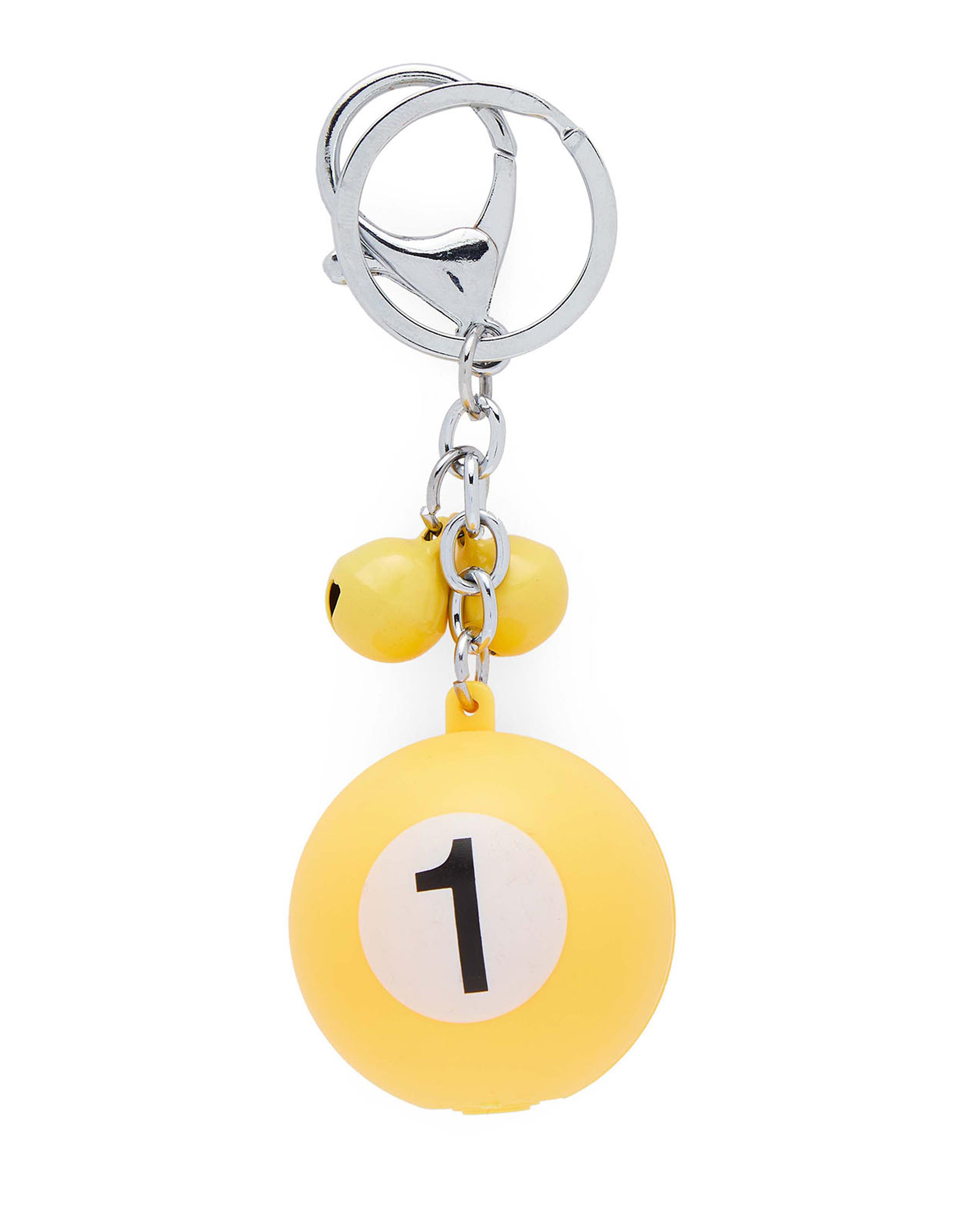 Billiard Ball Keychain