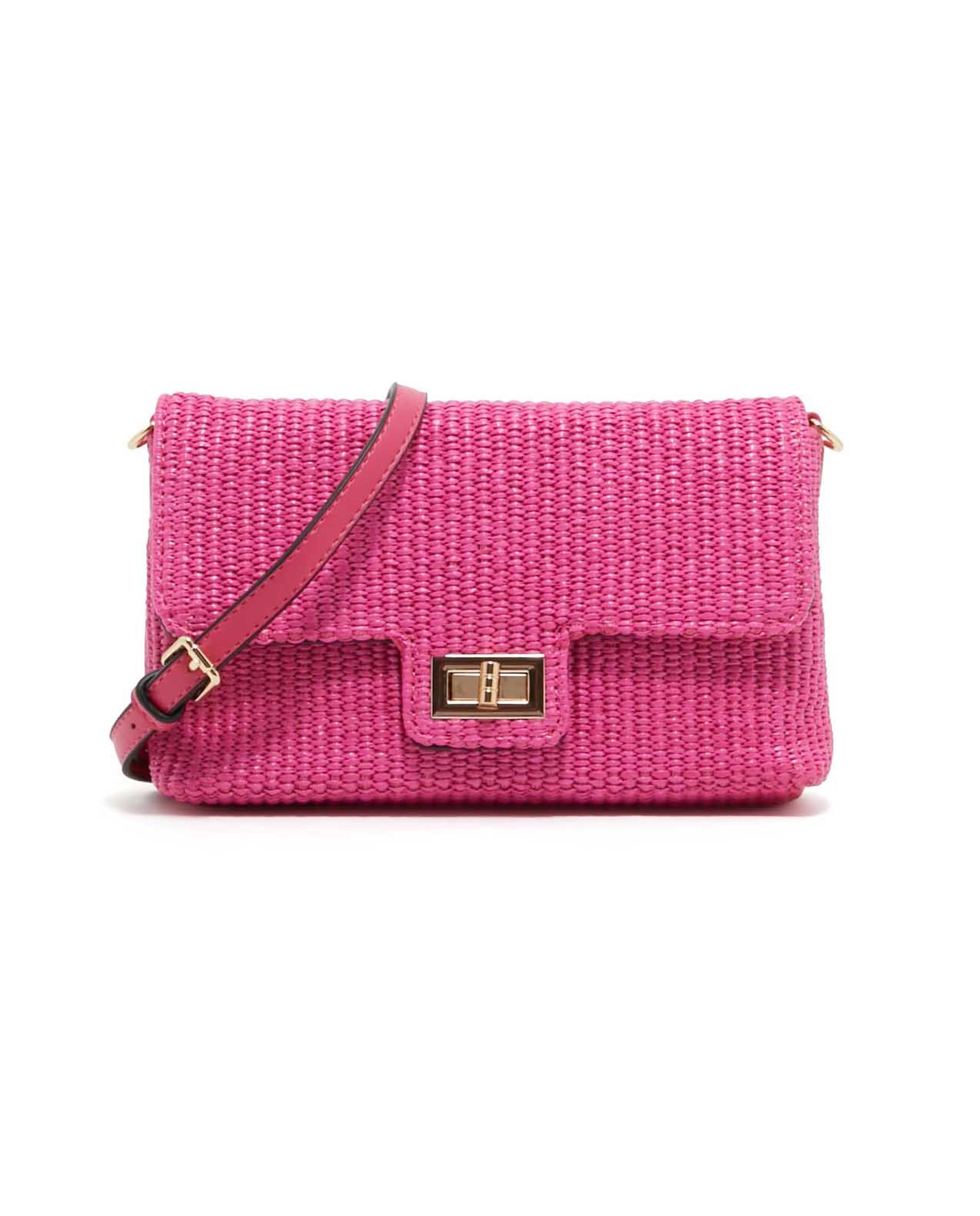 Straw Crossbody Bag