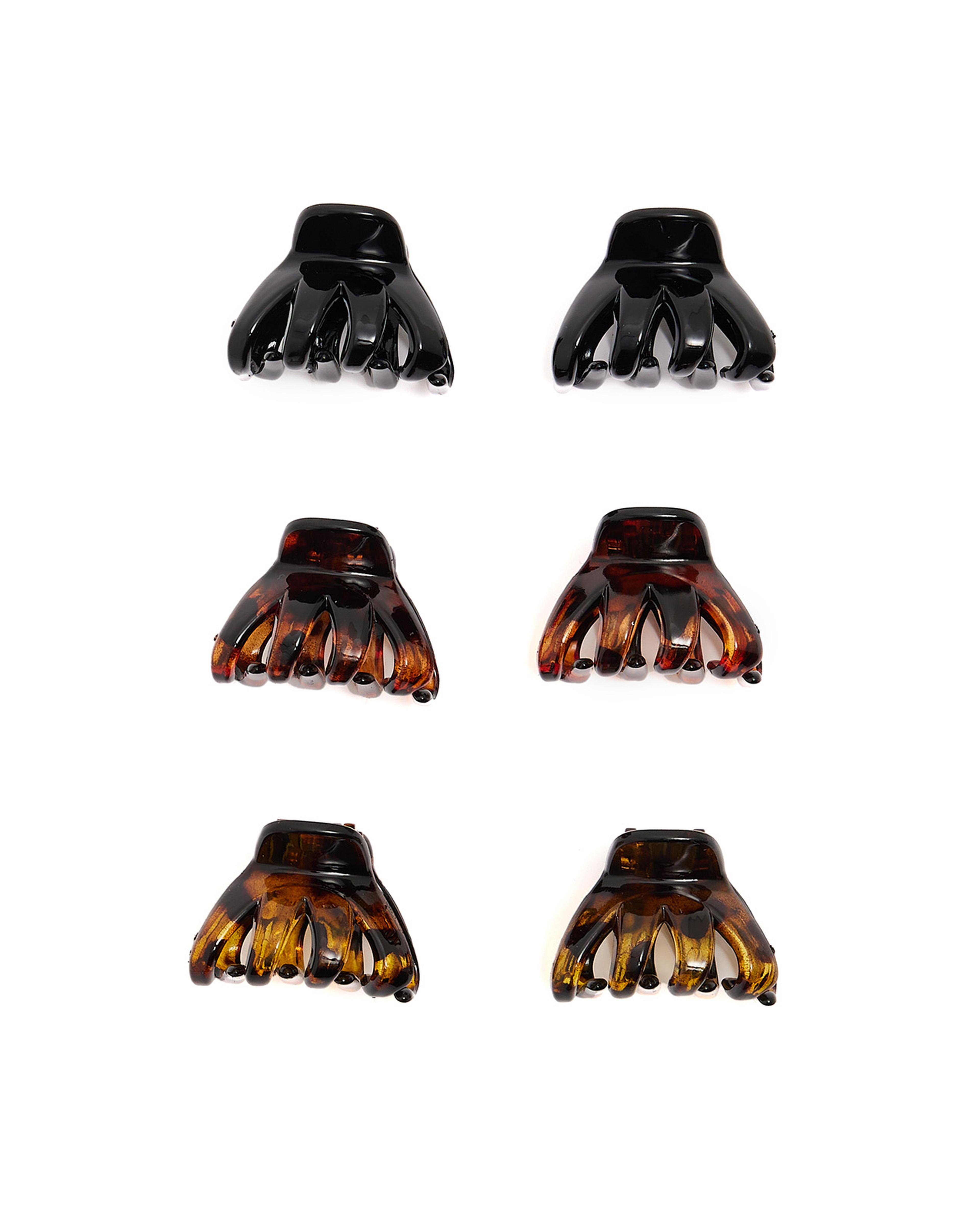 مشابك شعر صغيرة - 6 قطع