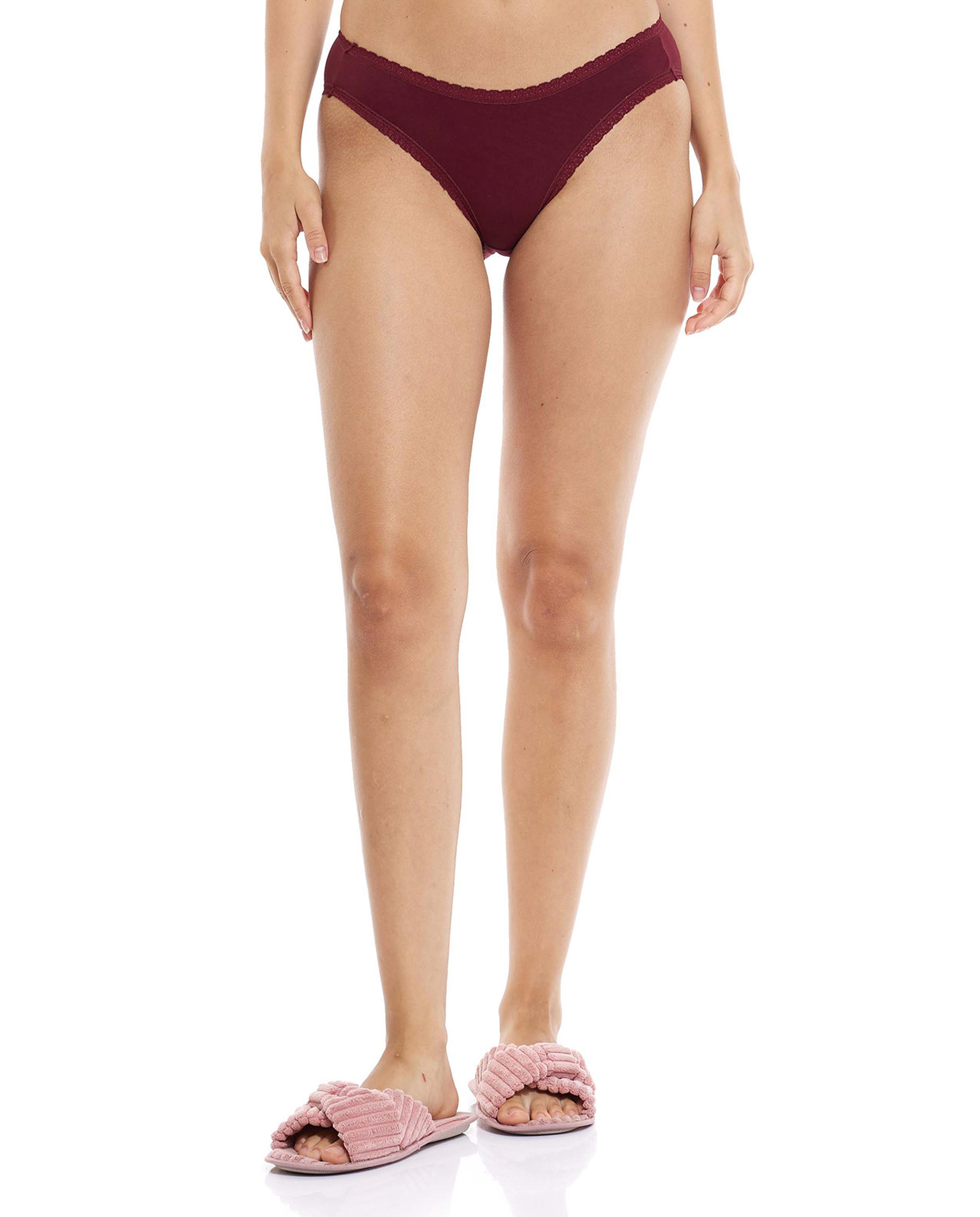 Pack of 3 Solid Bikini Briefs