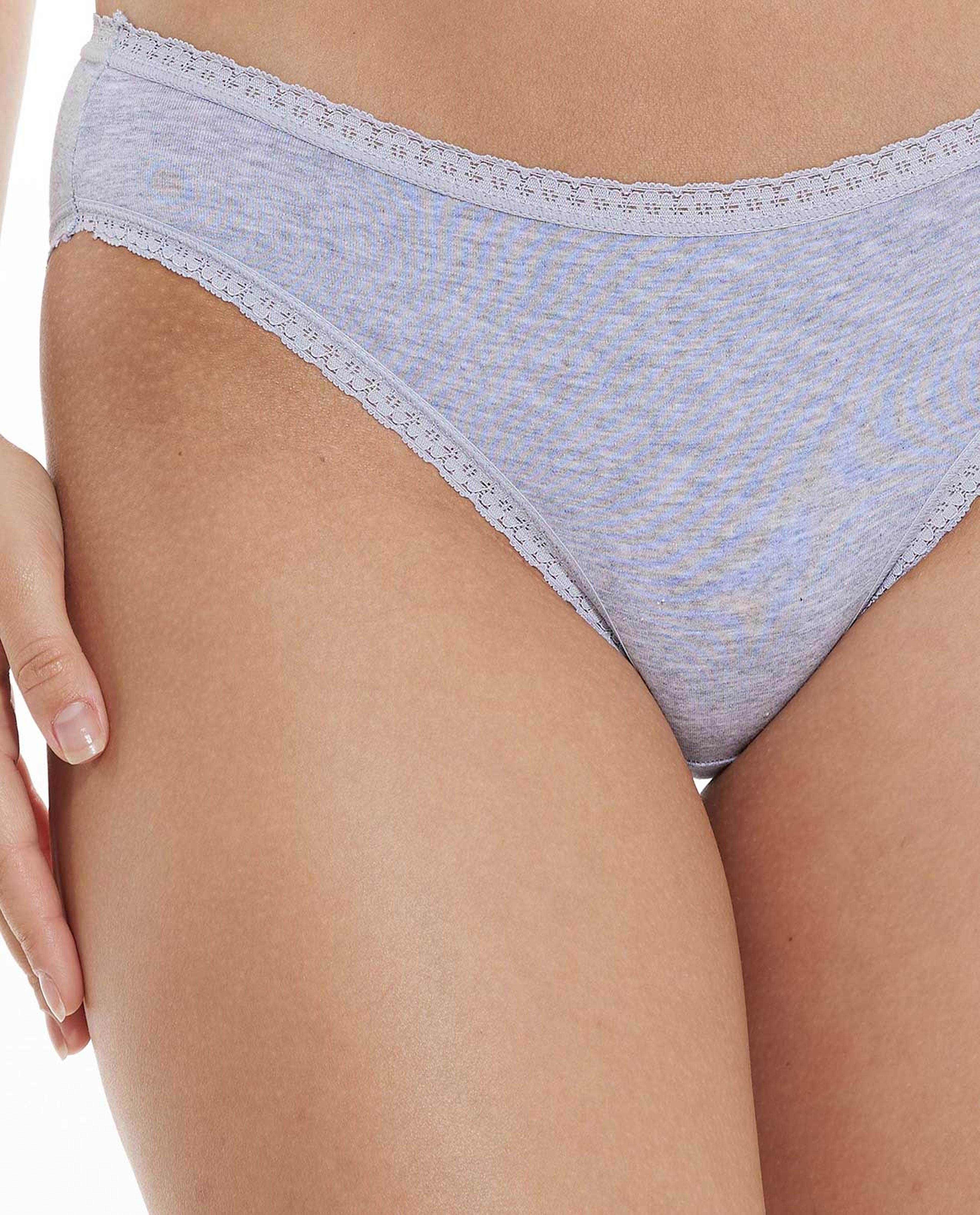 Pack of 3 Solid Bikini Briefs