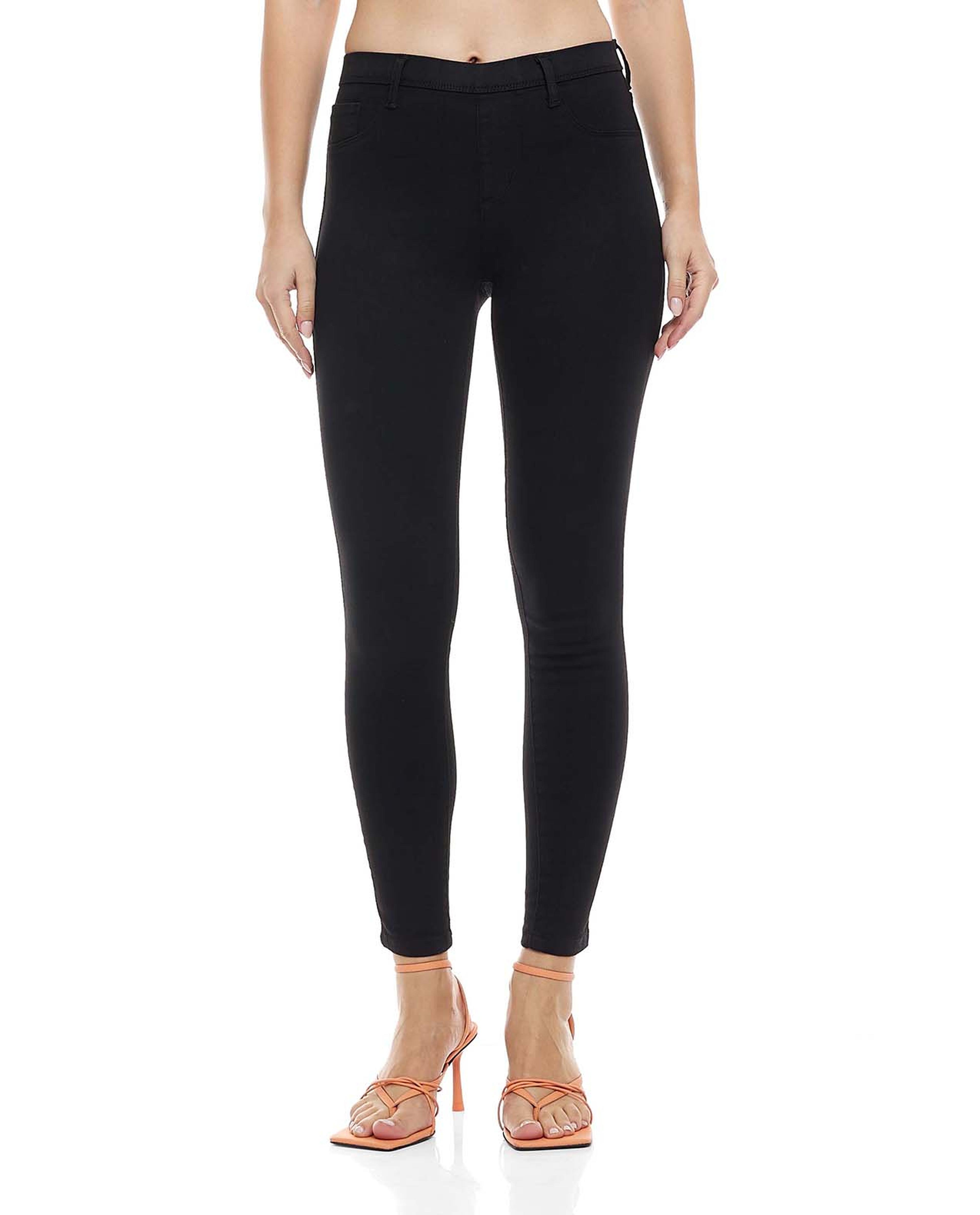 جيقينز ضيق بخصر مطاطي