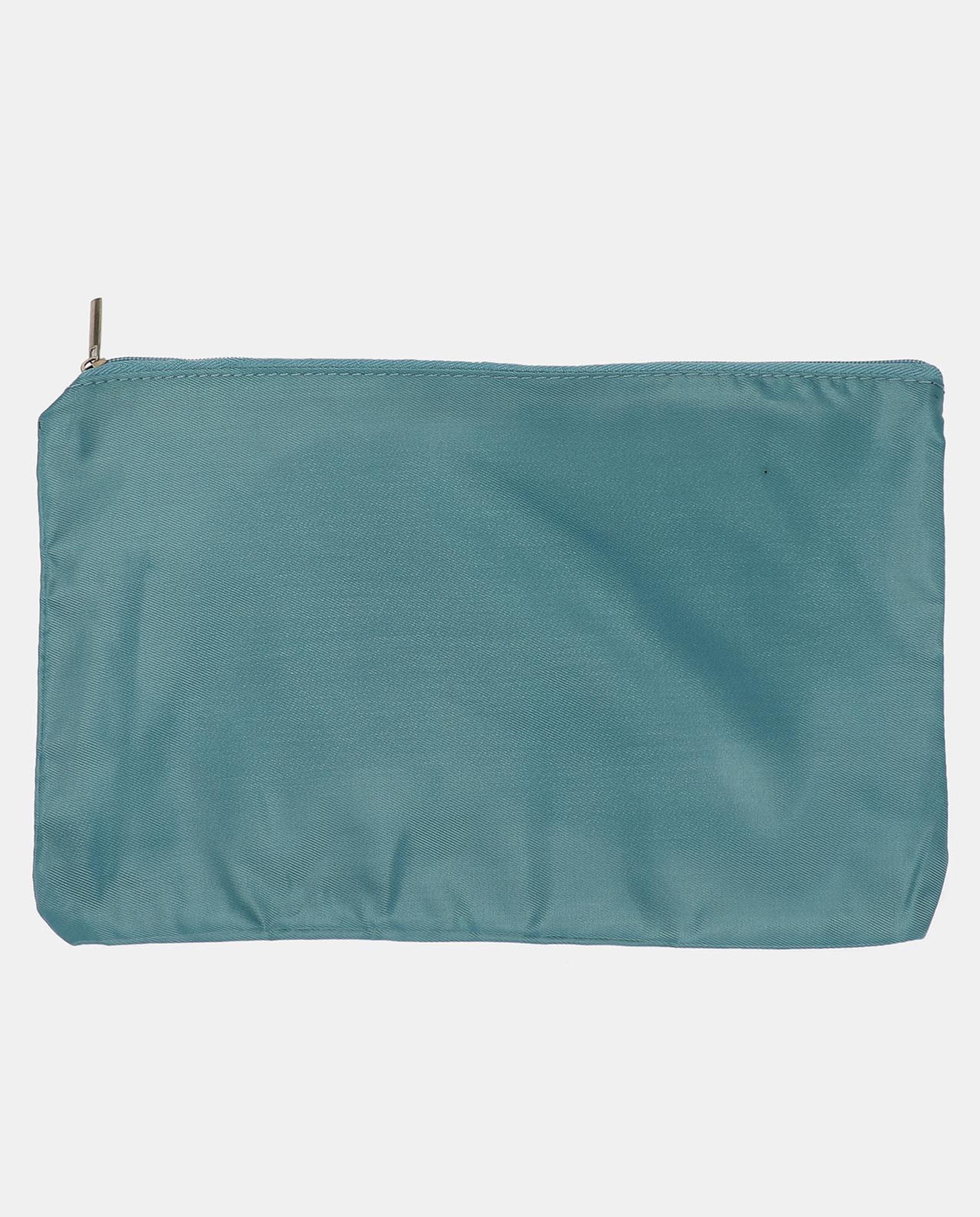 حقيبة سفر صغيرة كاجوال باللون الأزرق من