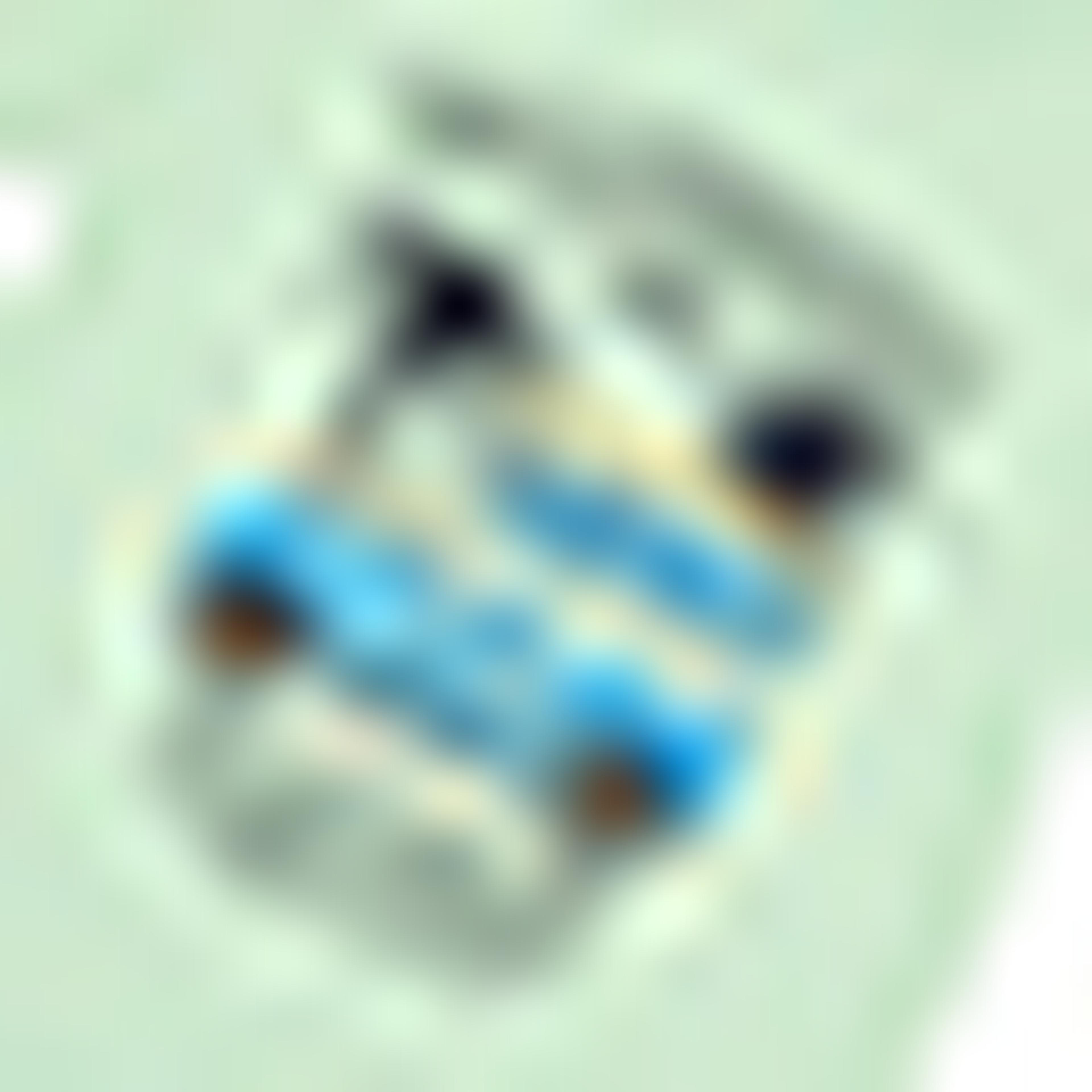 تيشيرت بياقة مستديرة وأكمام قصيرة وطبعة