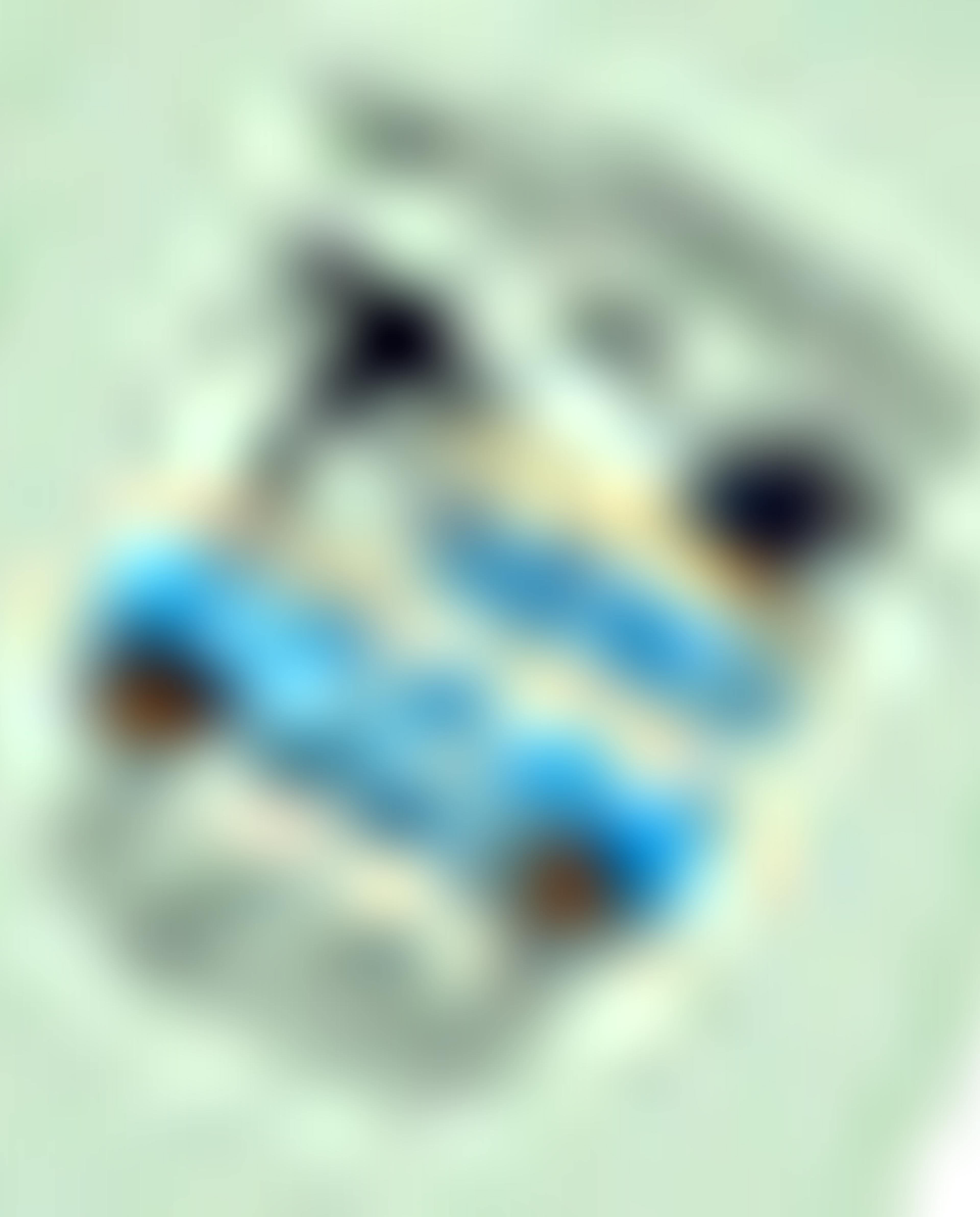 تيشيرت بياقة مستديرة وأكمام قصيرة وطبعة