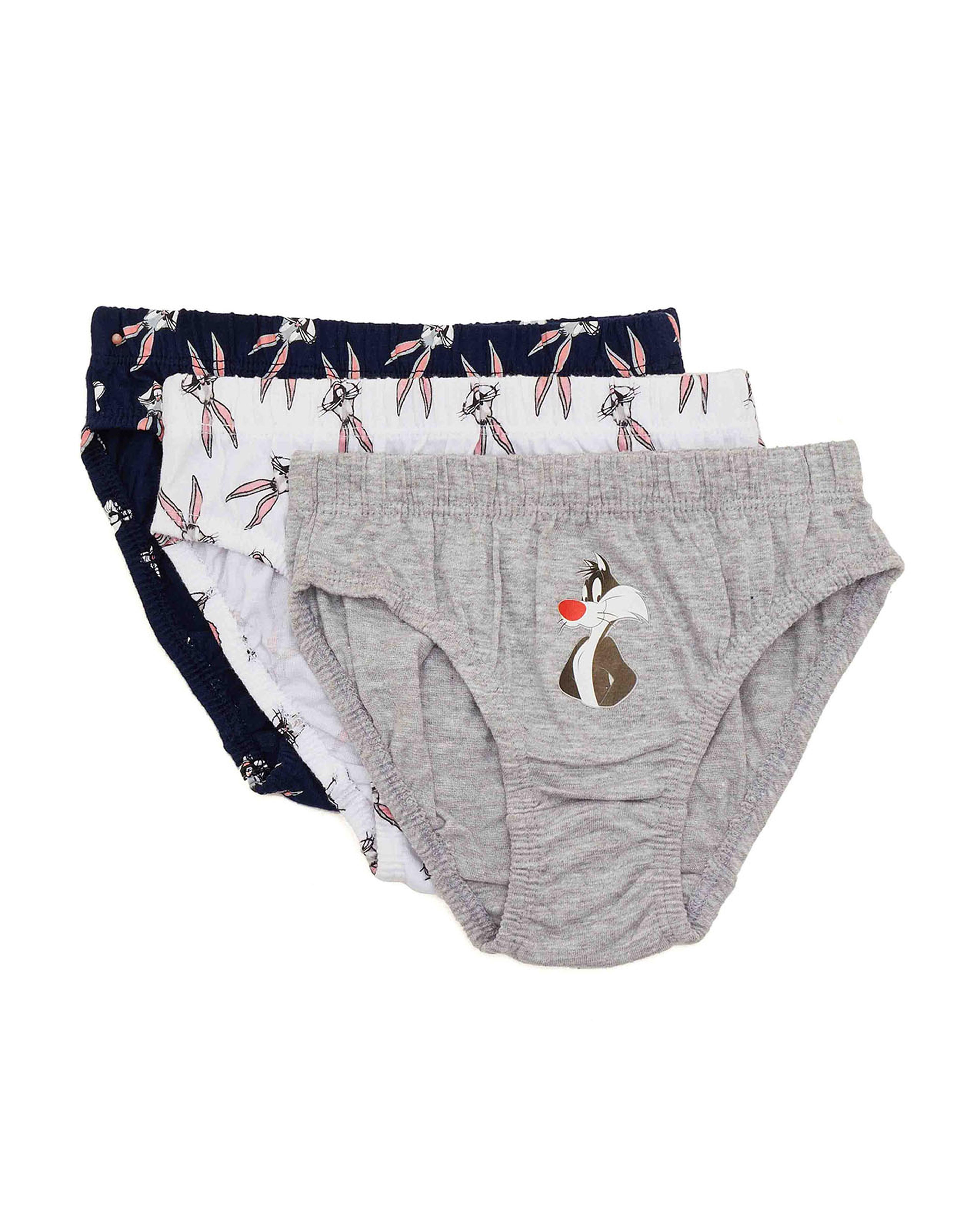 Pack of 3 Printed Briefs
