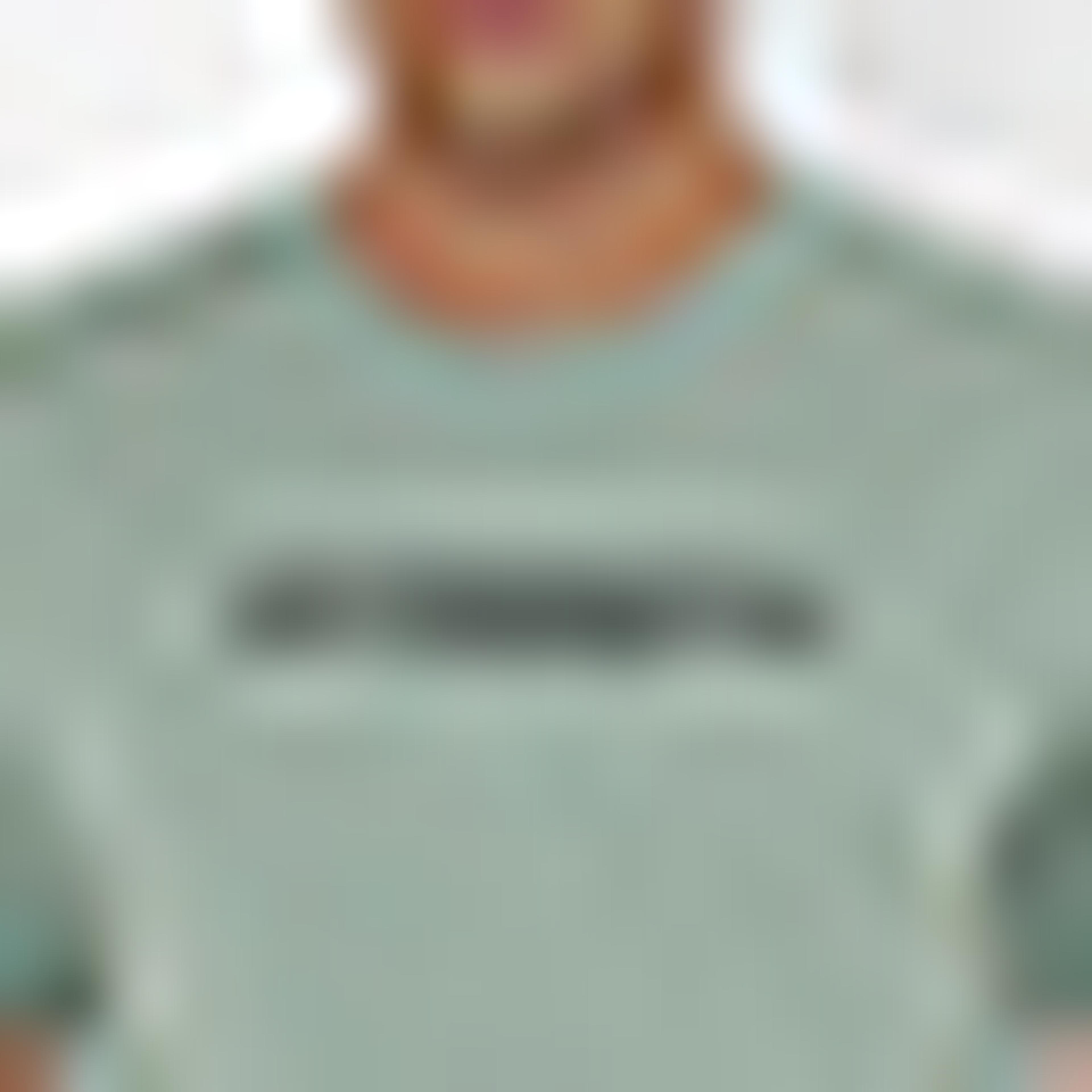 تيشيرت بأكمام قصيرة ورقبة مستديرة بطبعة