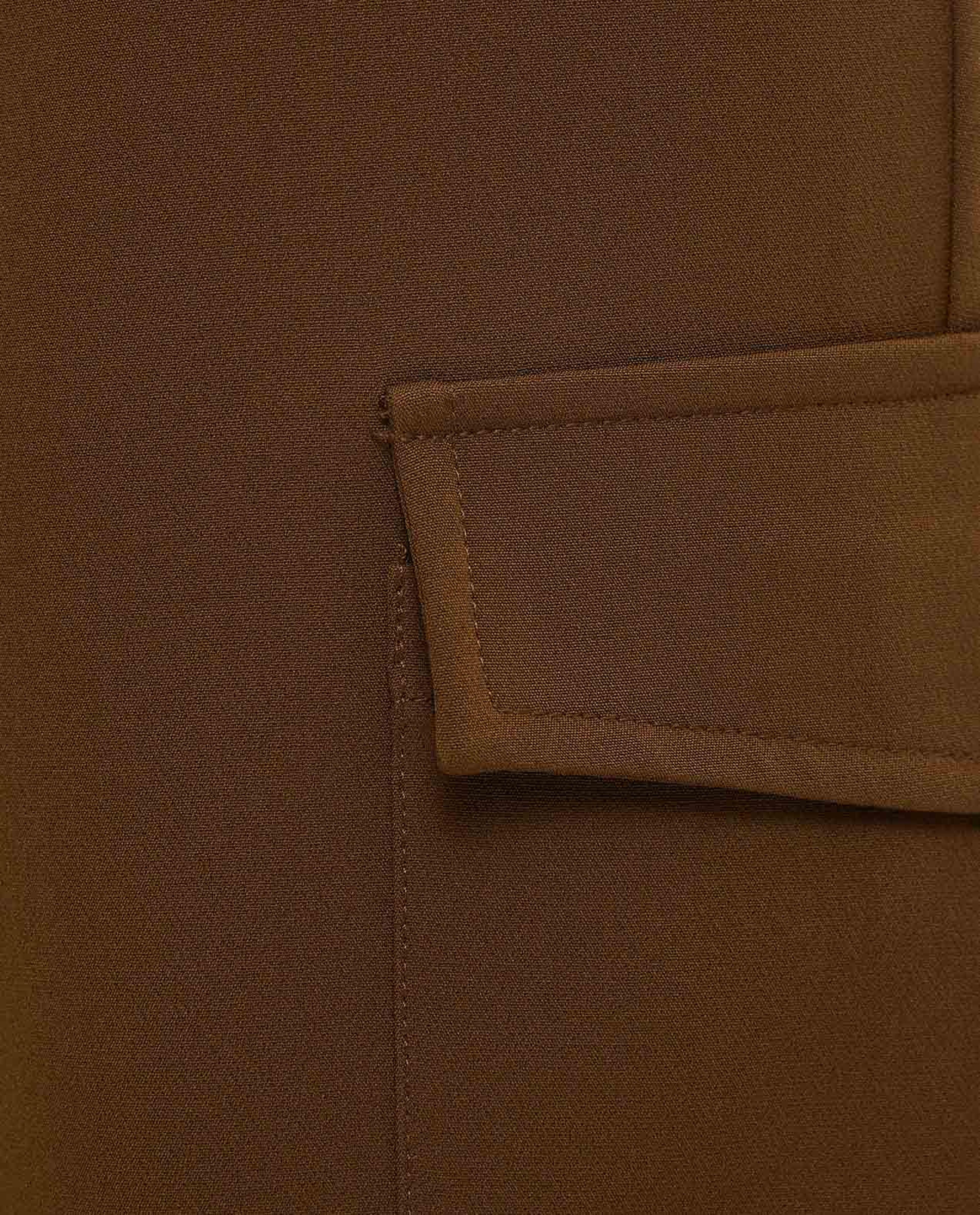 Solid Wide Leg Pants with Button Closure