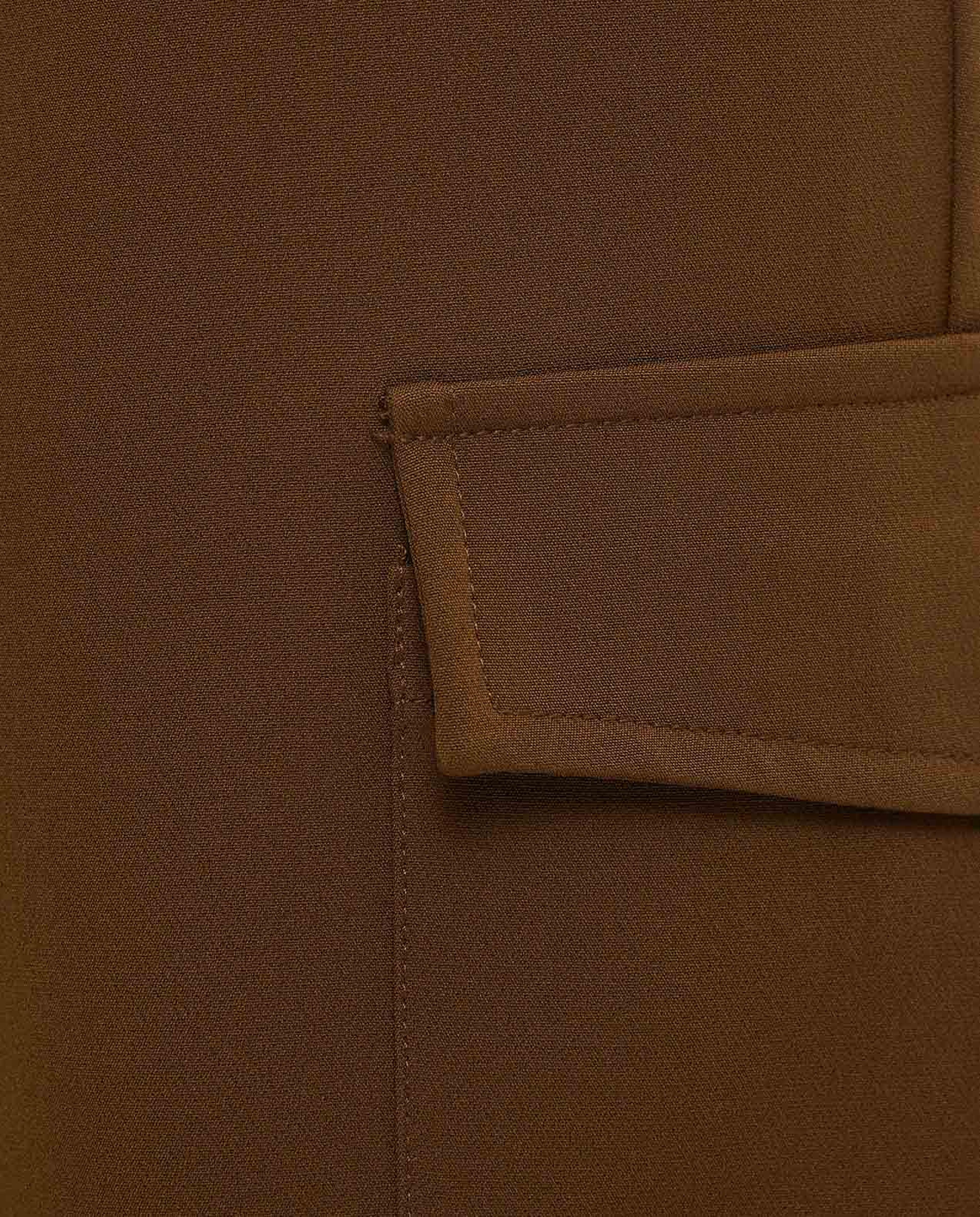 Solid Wide Leg Pants with Button Closure