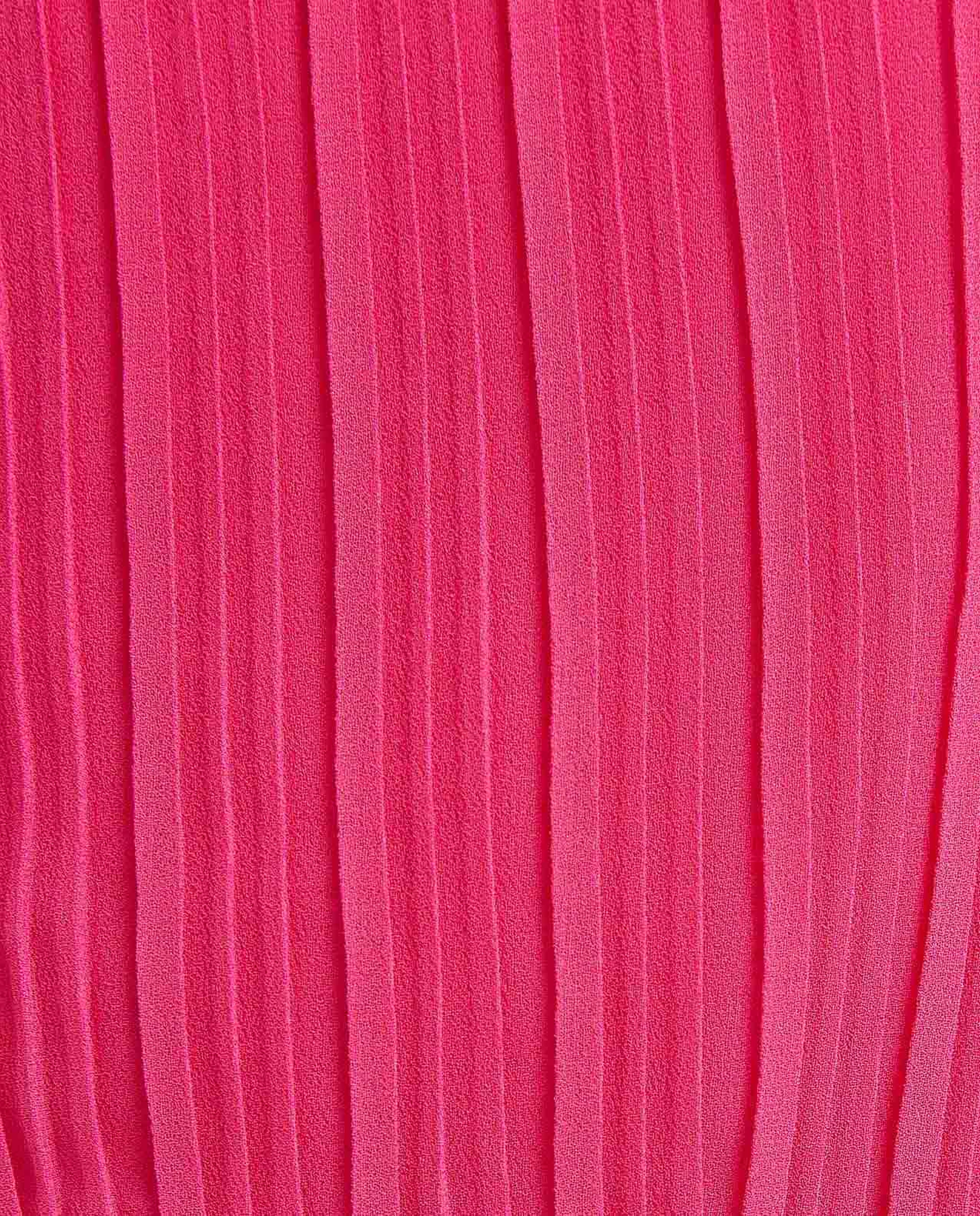 فستان ميدي بأكمام فلير