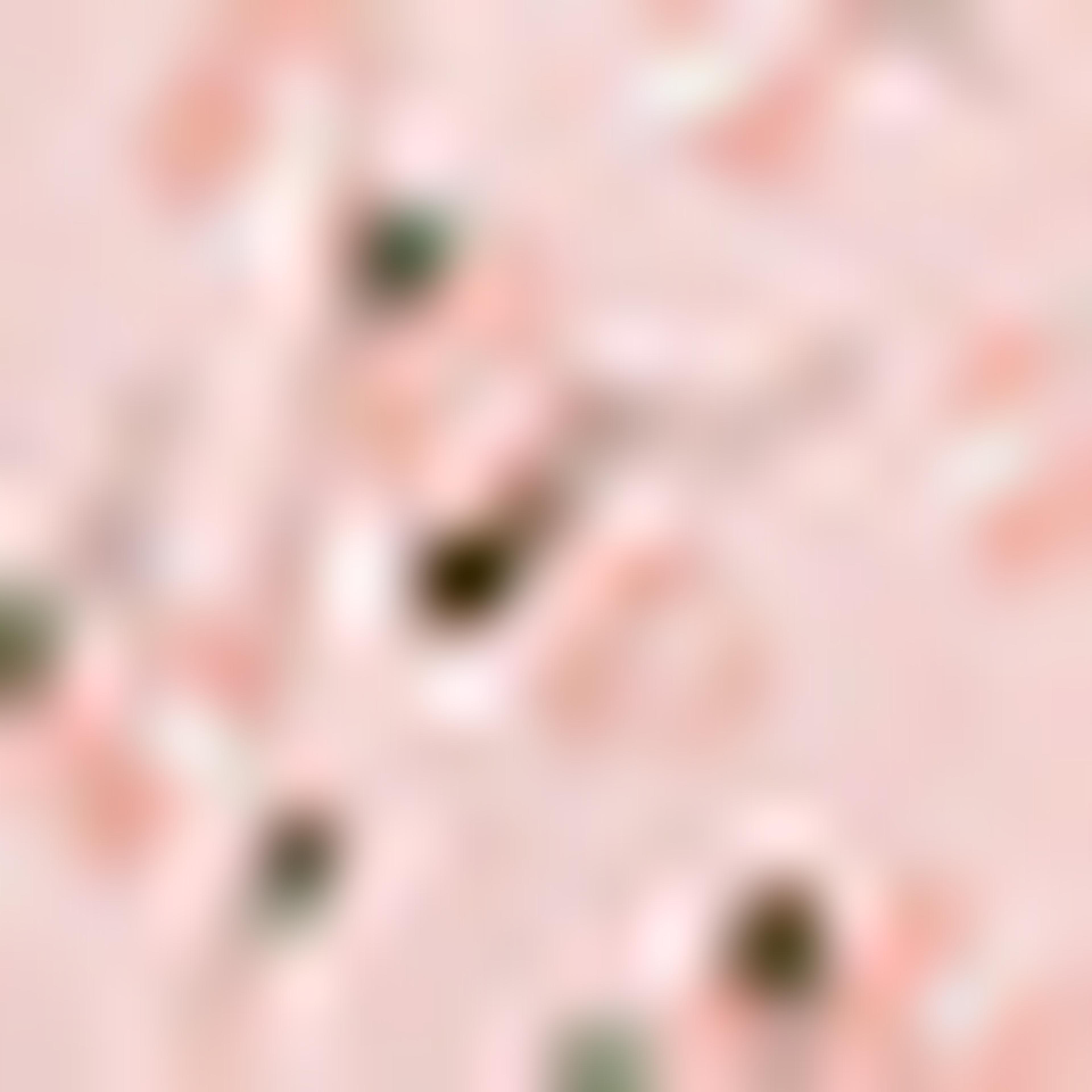 فستان بياقة بفتحة وأكمام 3/4 بطبعة الورود