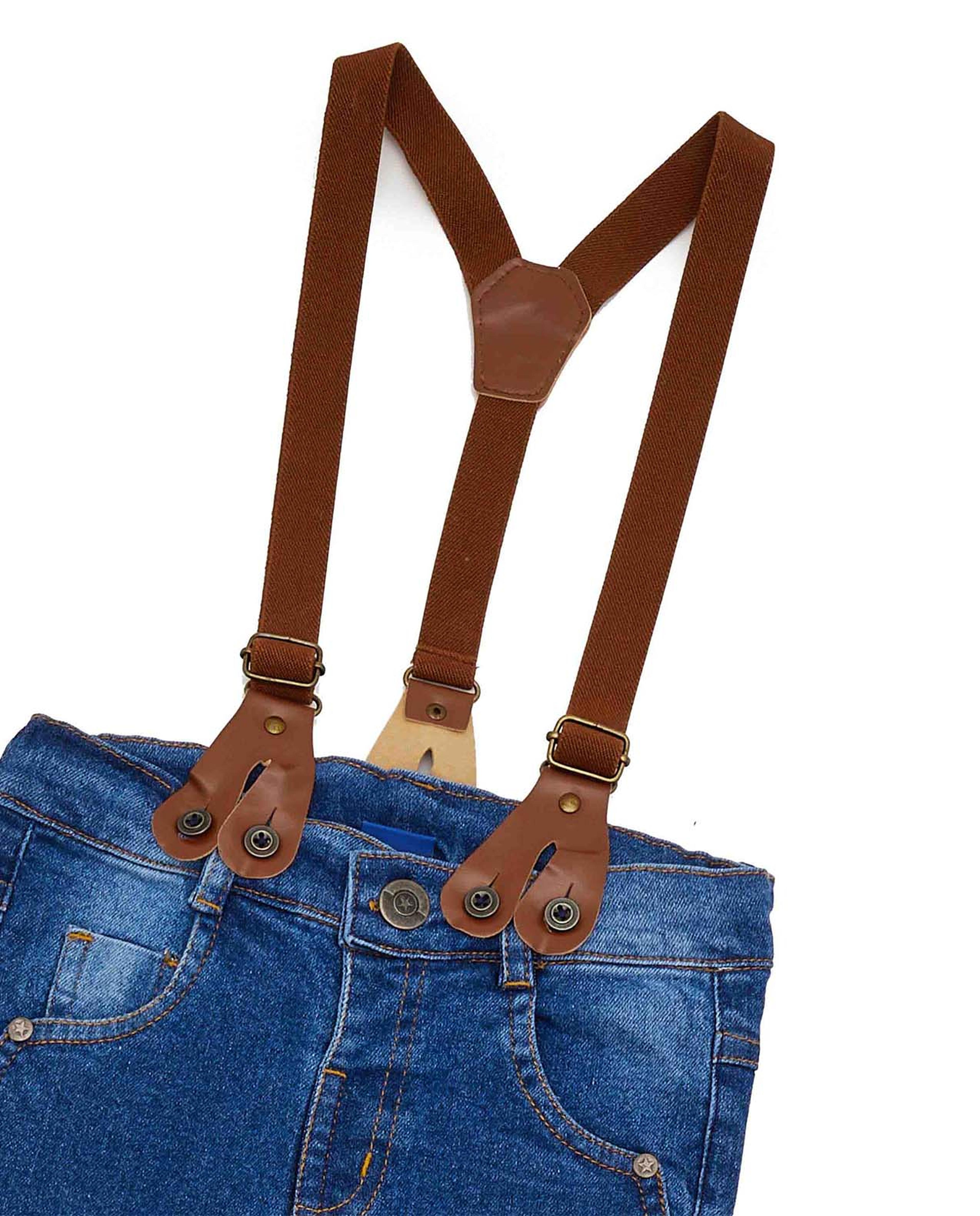 بنطال جينز بأزرار