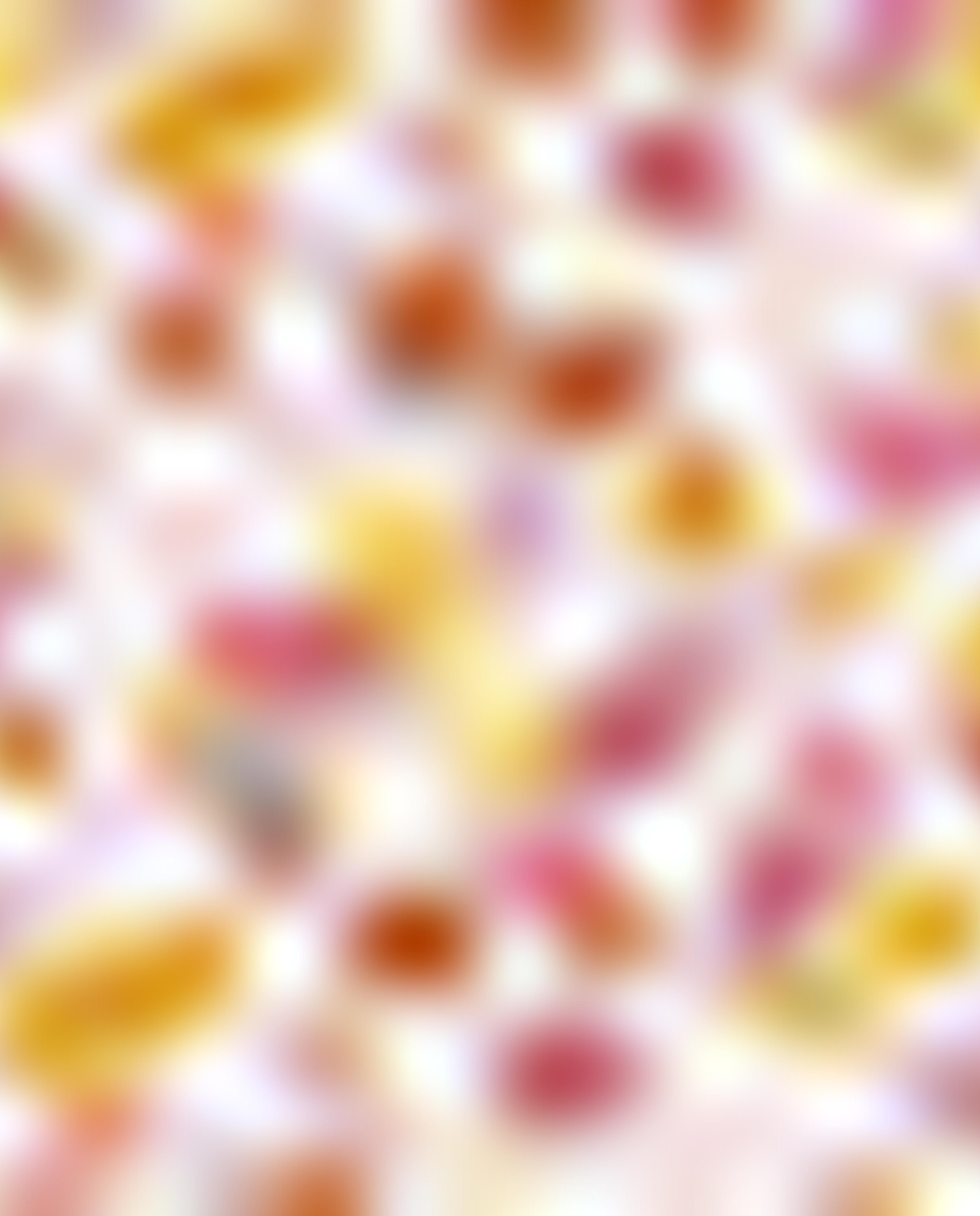 فستان فلير بياقة مستديرة وأكمام طويلة وبطبعة الزهور