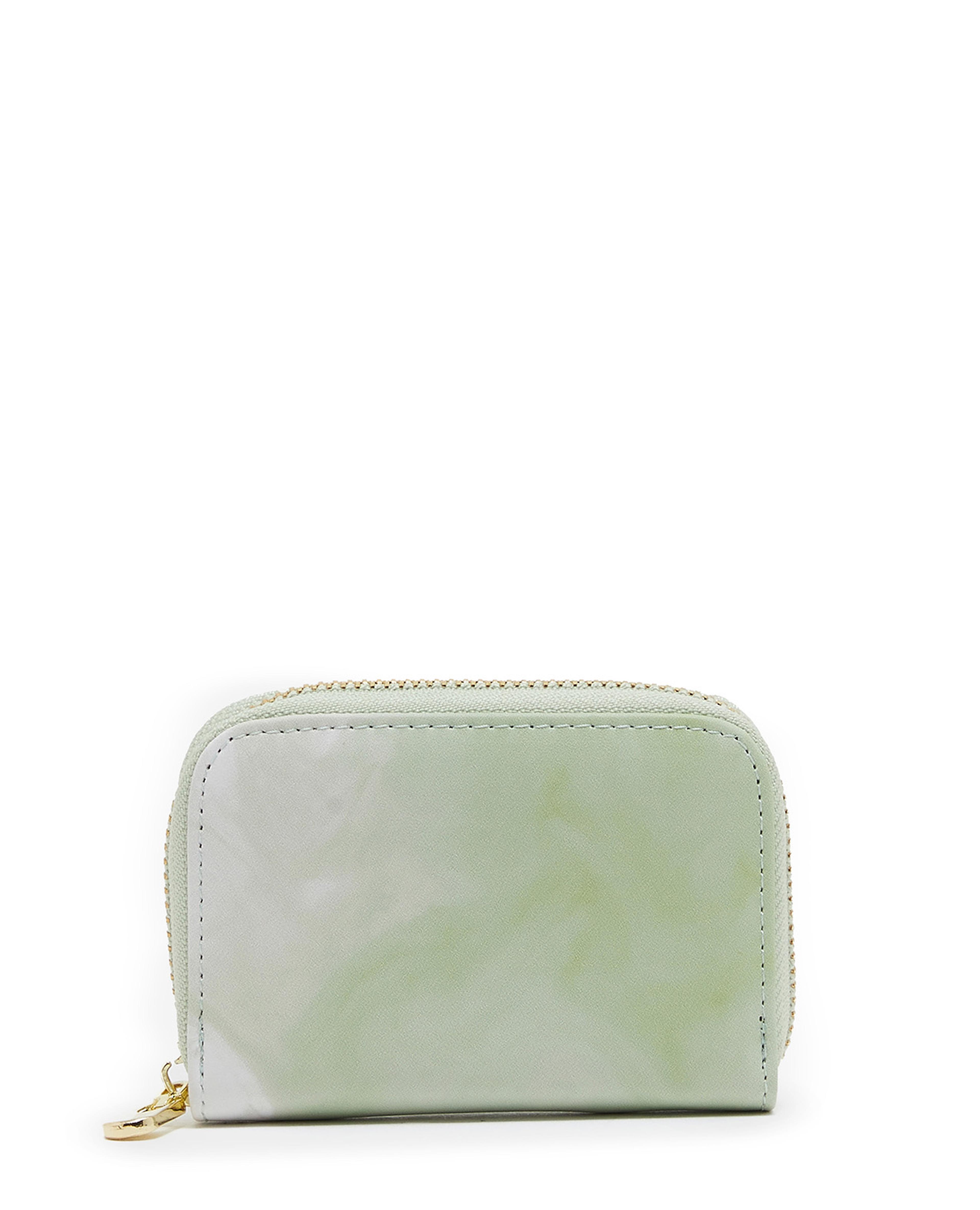Printed Zip Around Card Wallet
