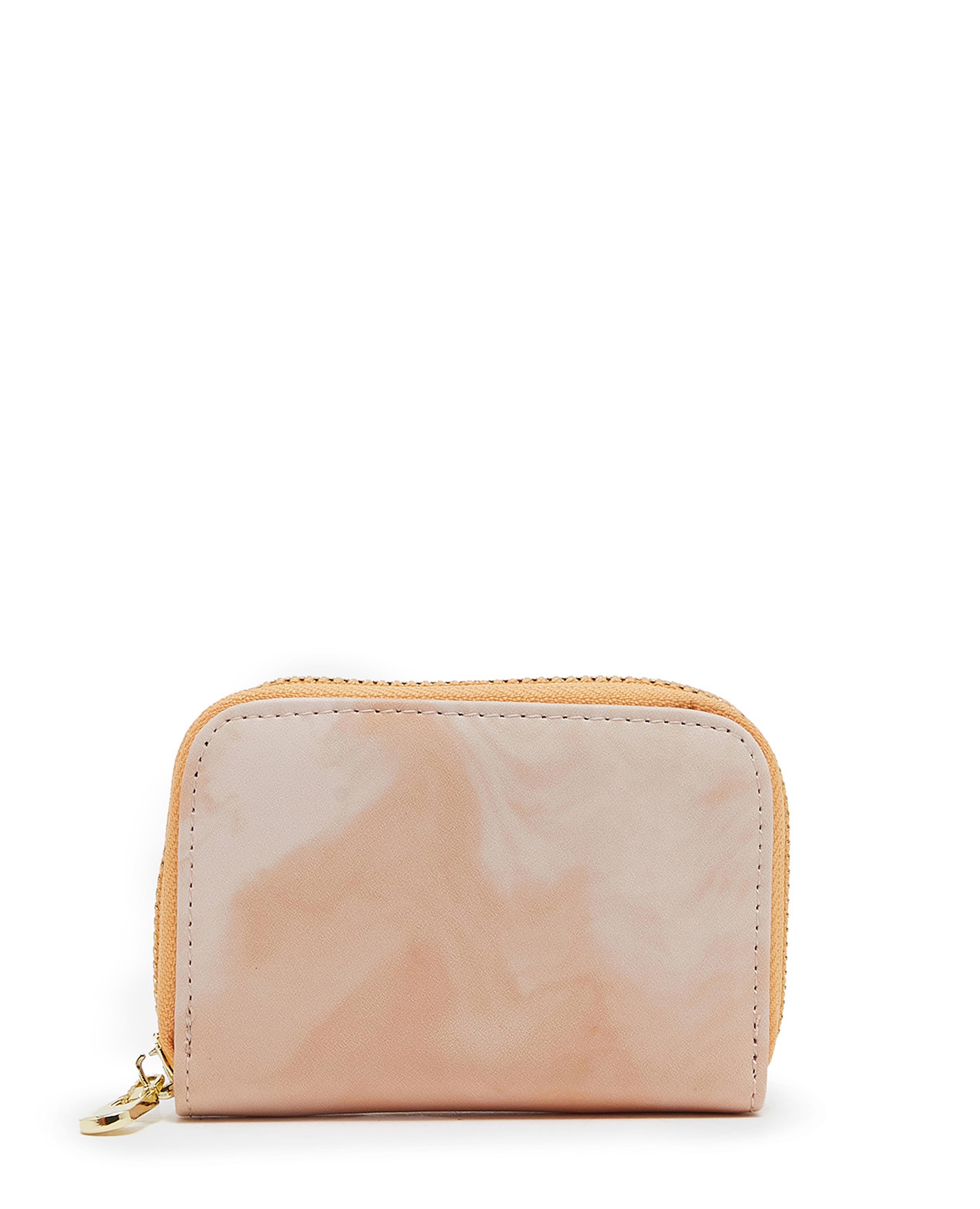 Printed Zip Around Card Wallet