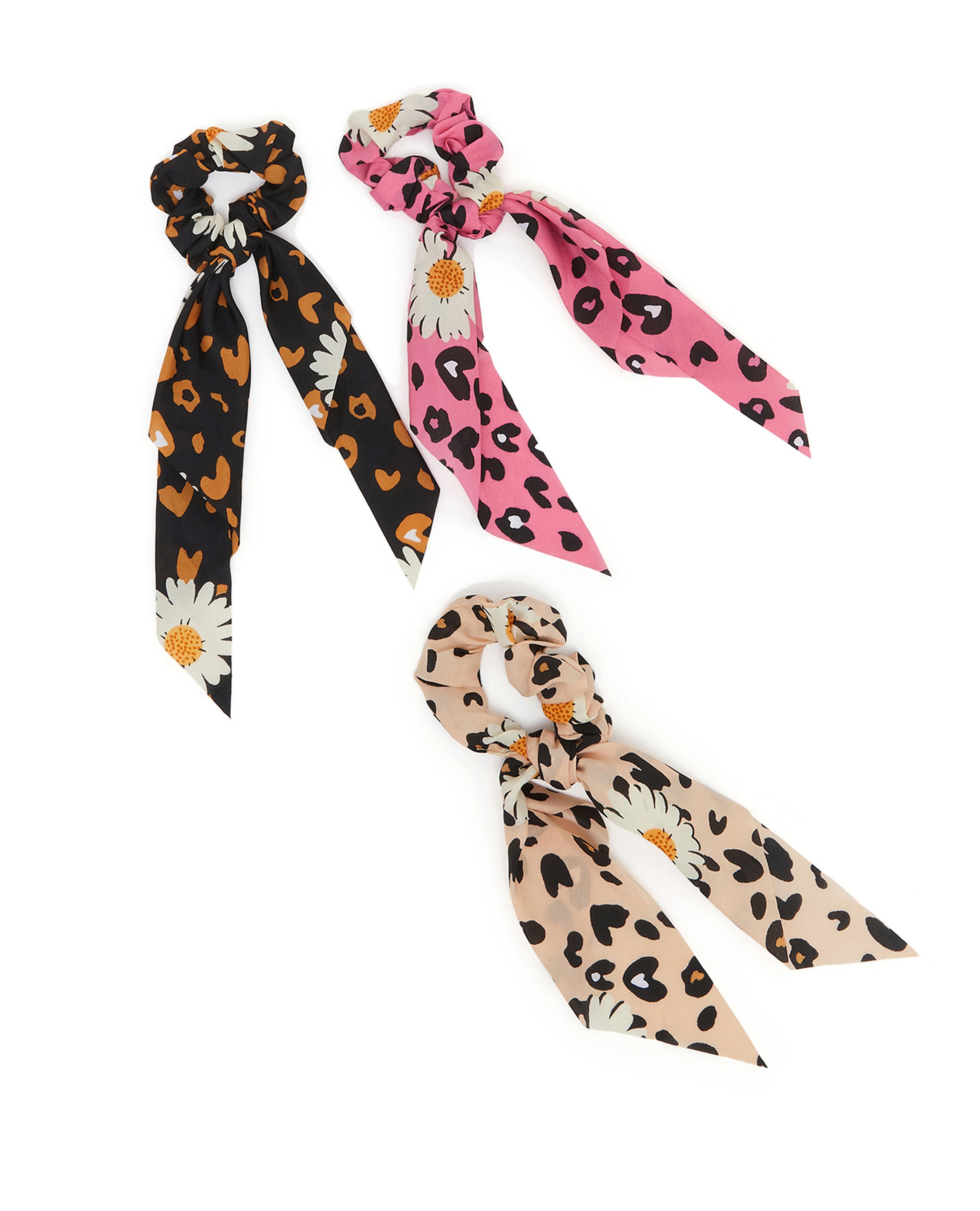 ربطات شعر - وشاح ٣ قطع