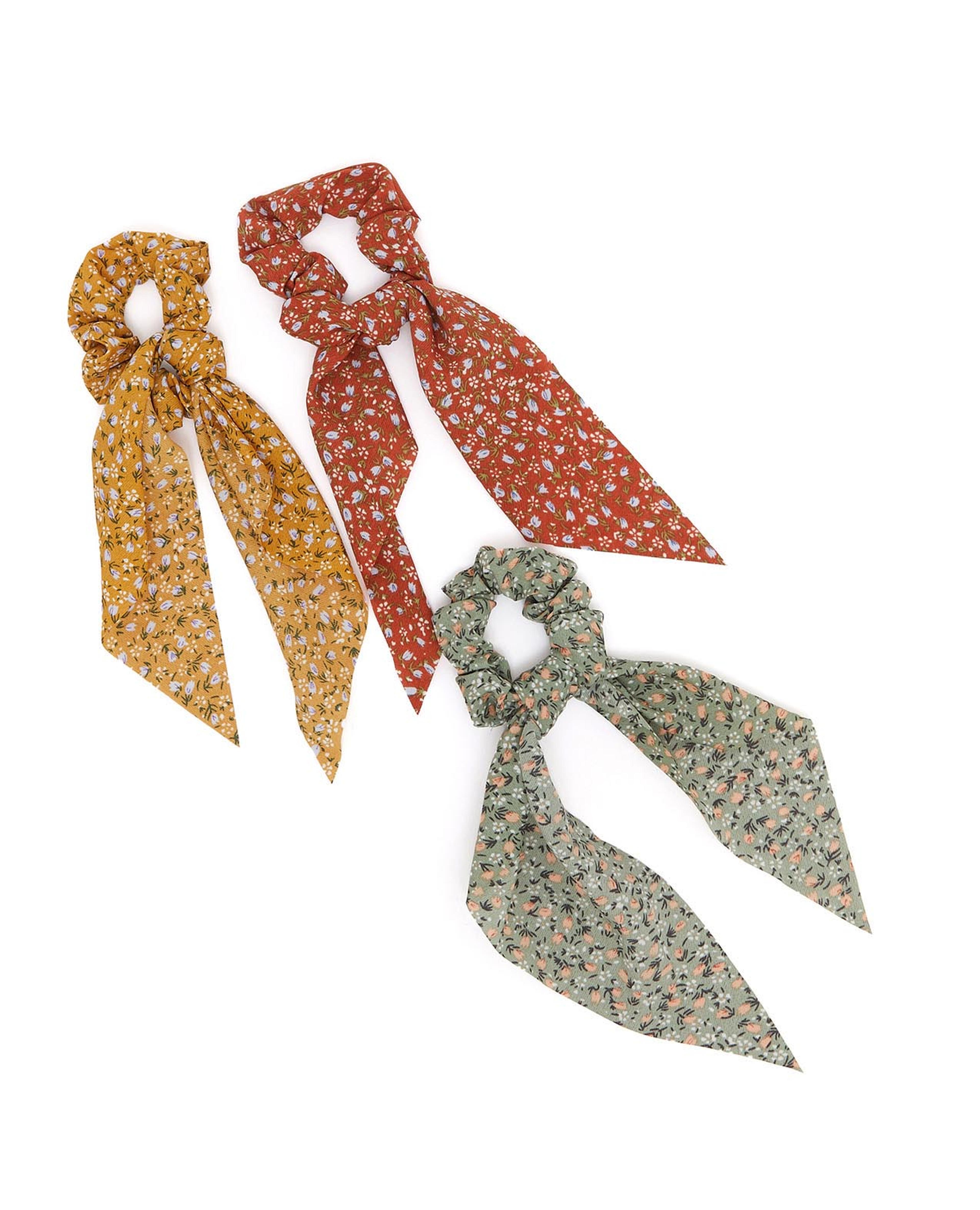 ربطات شعر - وشاح ٣ قطع