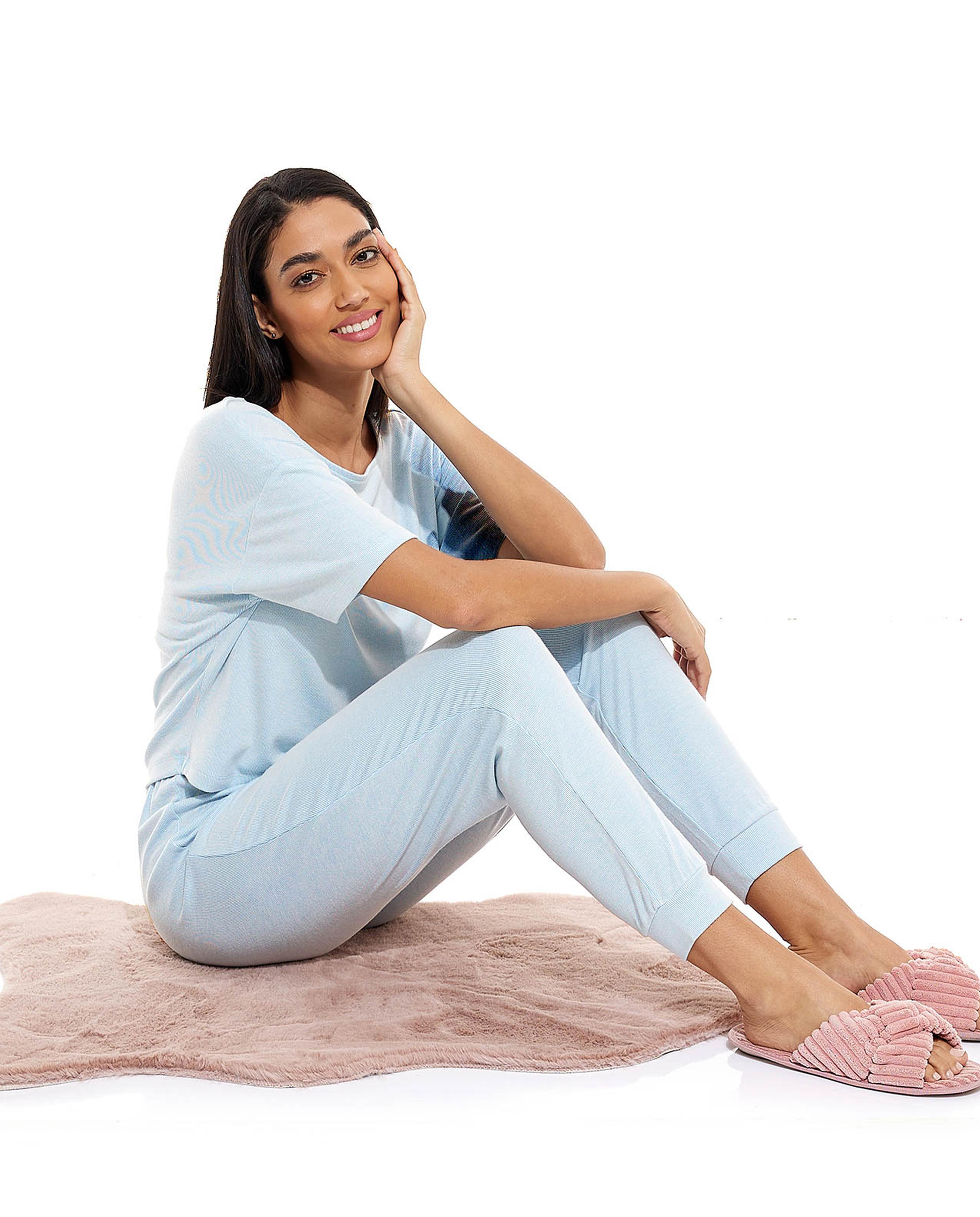 بنطال منزلي برباط