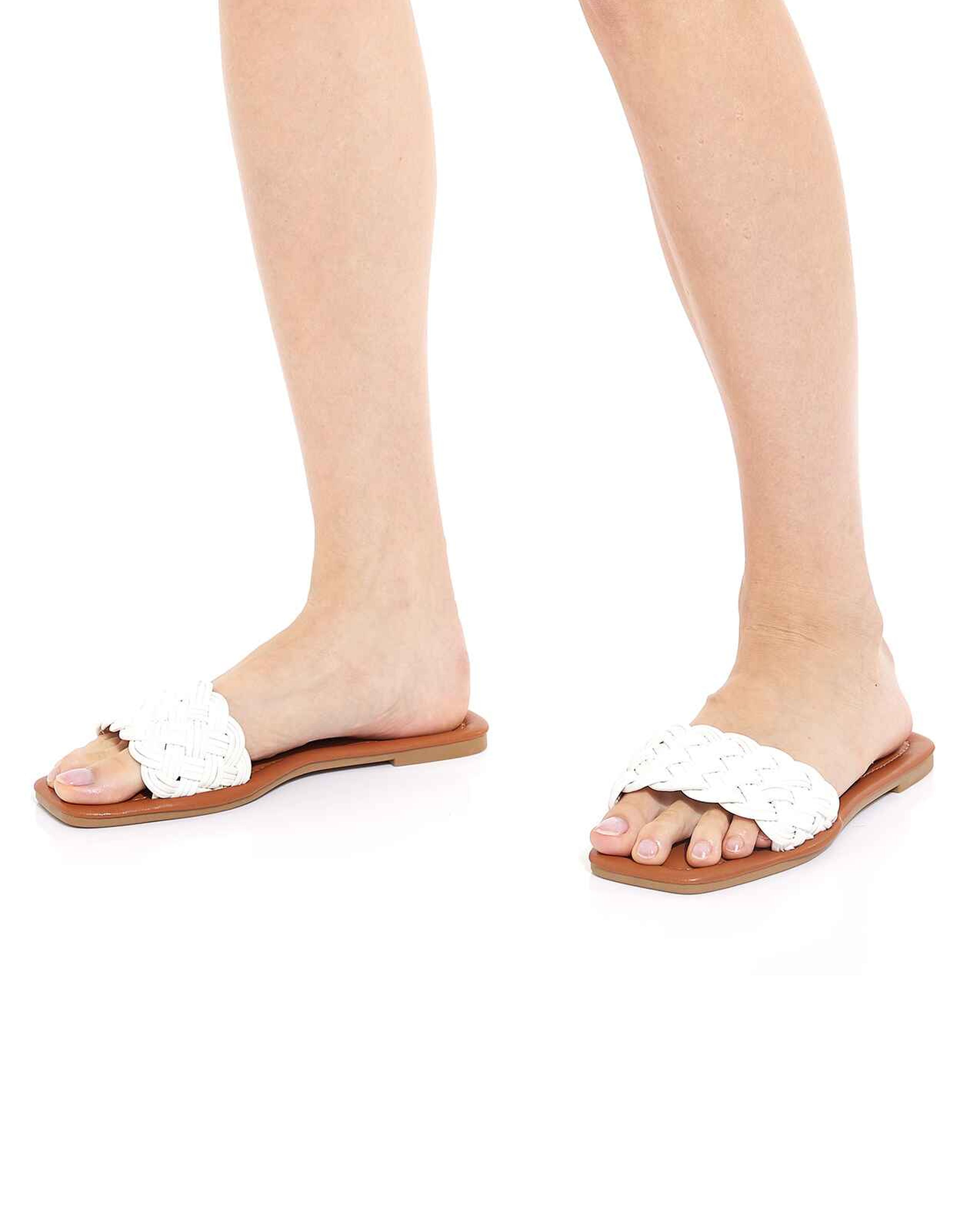 Braided Slide Sandals