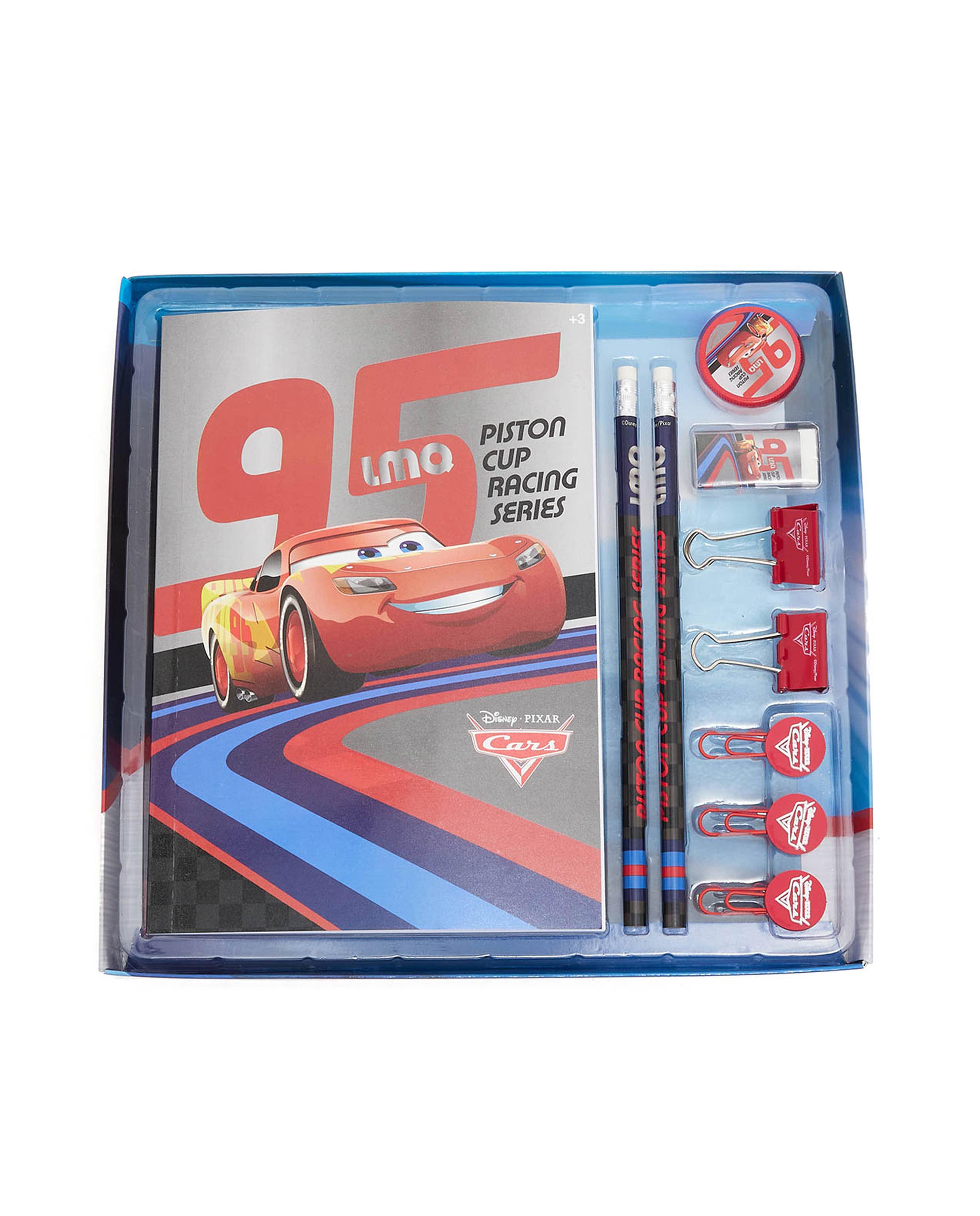 مجموعة قرطاسية بطبعة سيارات