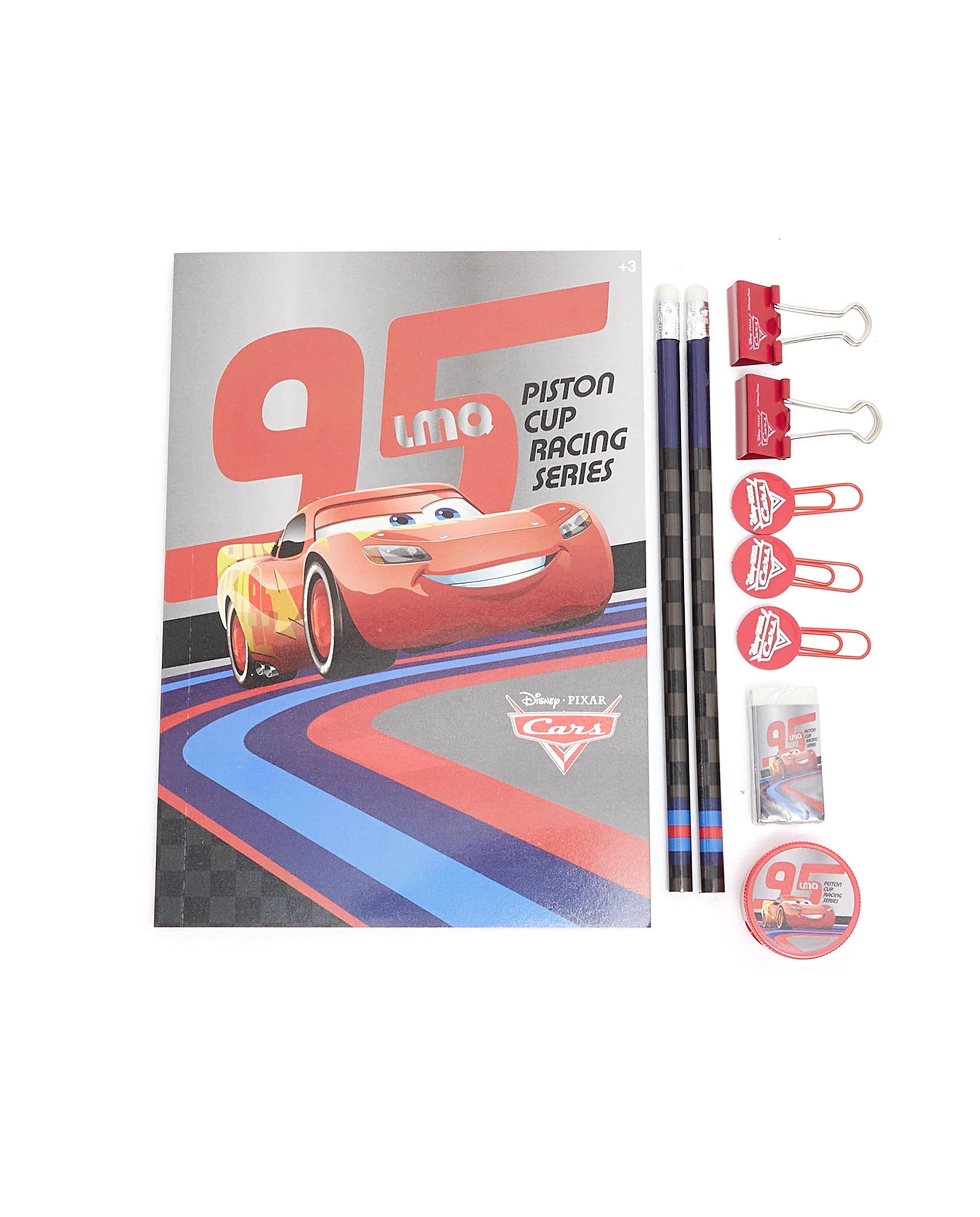 مجموعة قرطاسية بطبعة سيارات