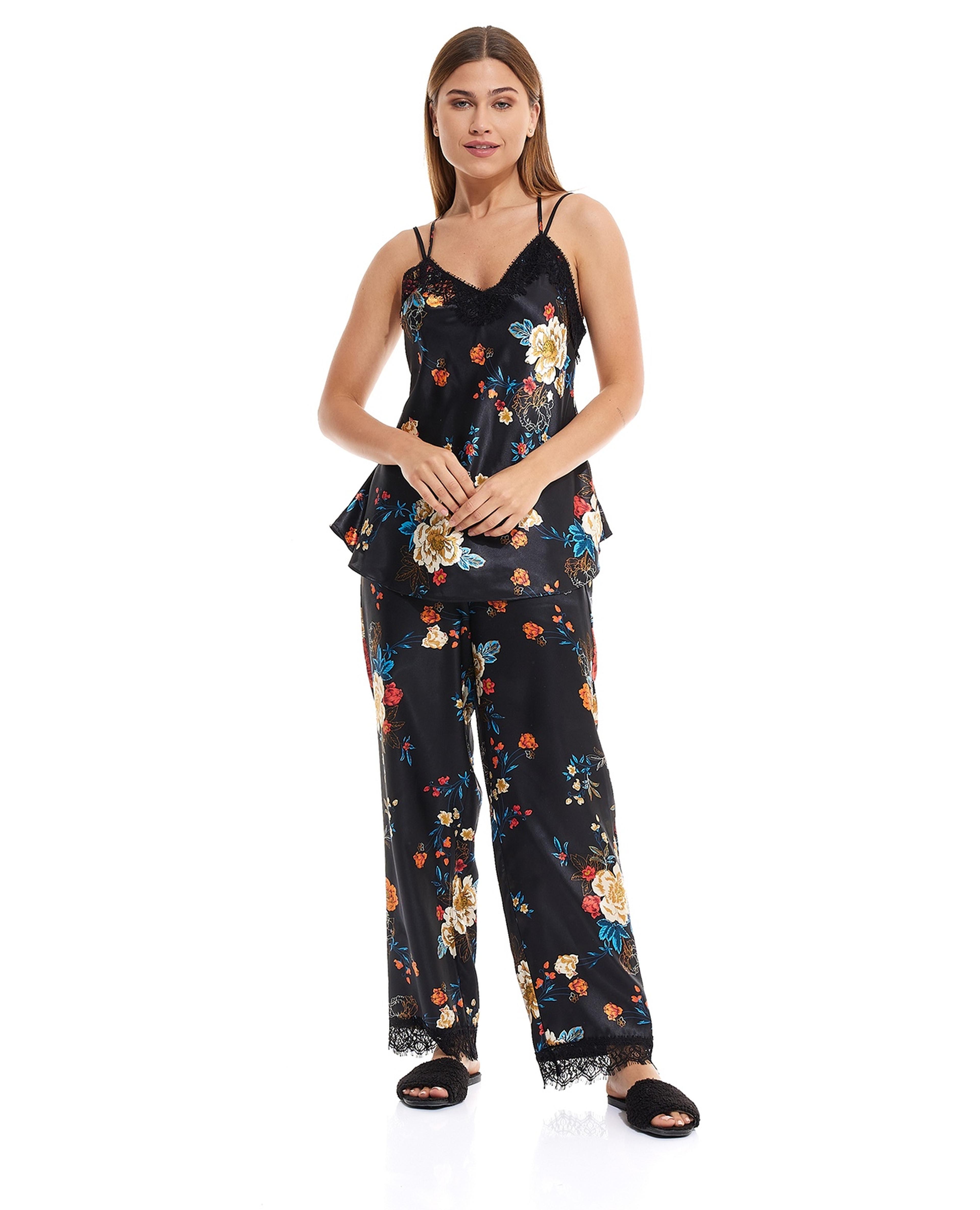 Floral Print Pyjama Set