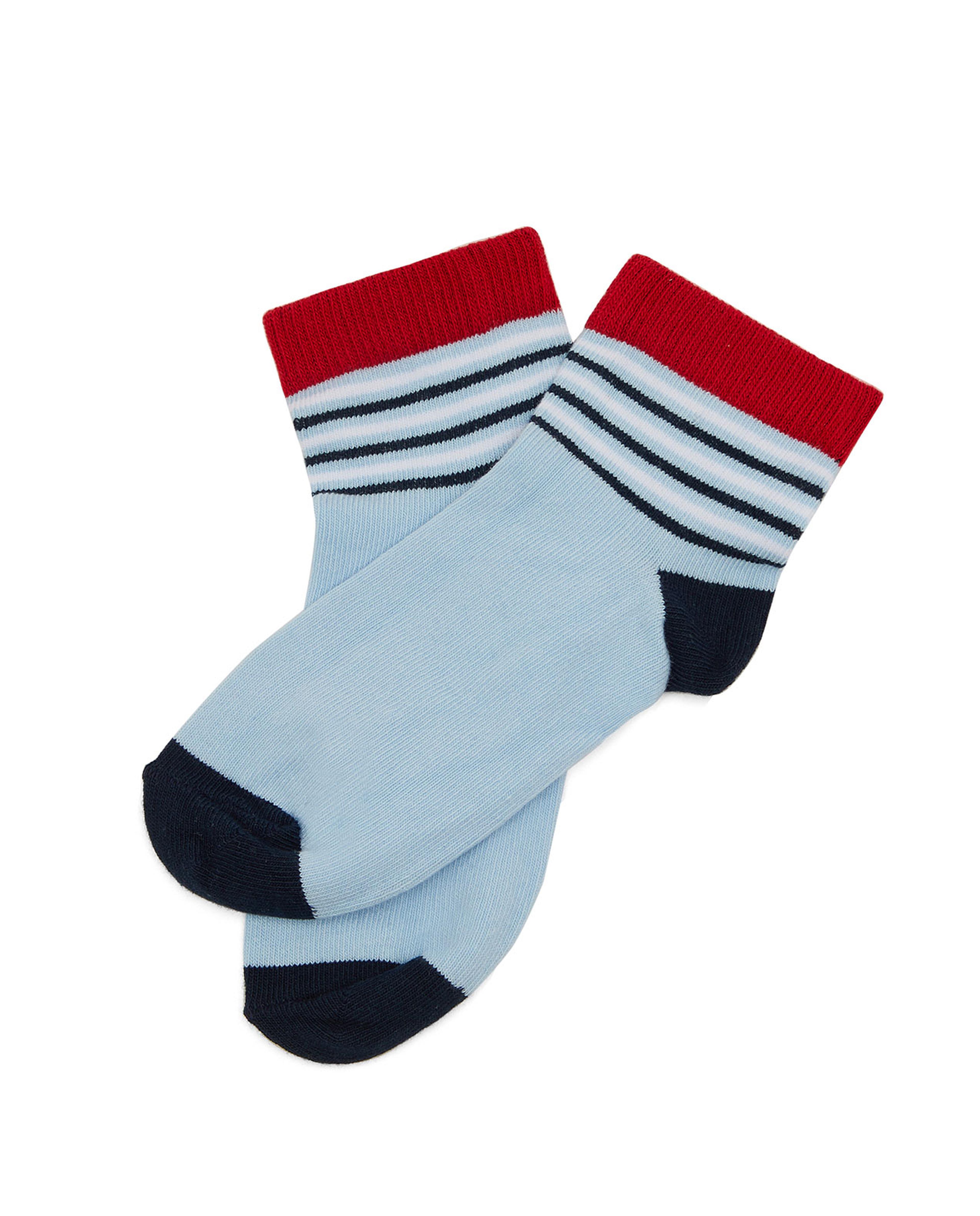 Pack of 3 Patterned Ankle Socks