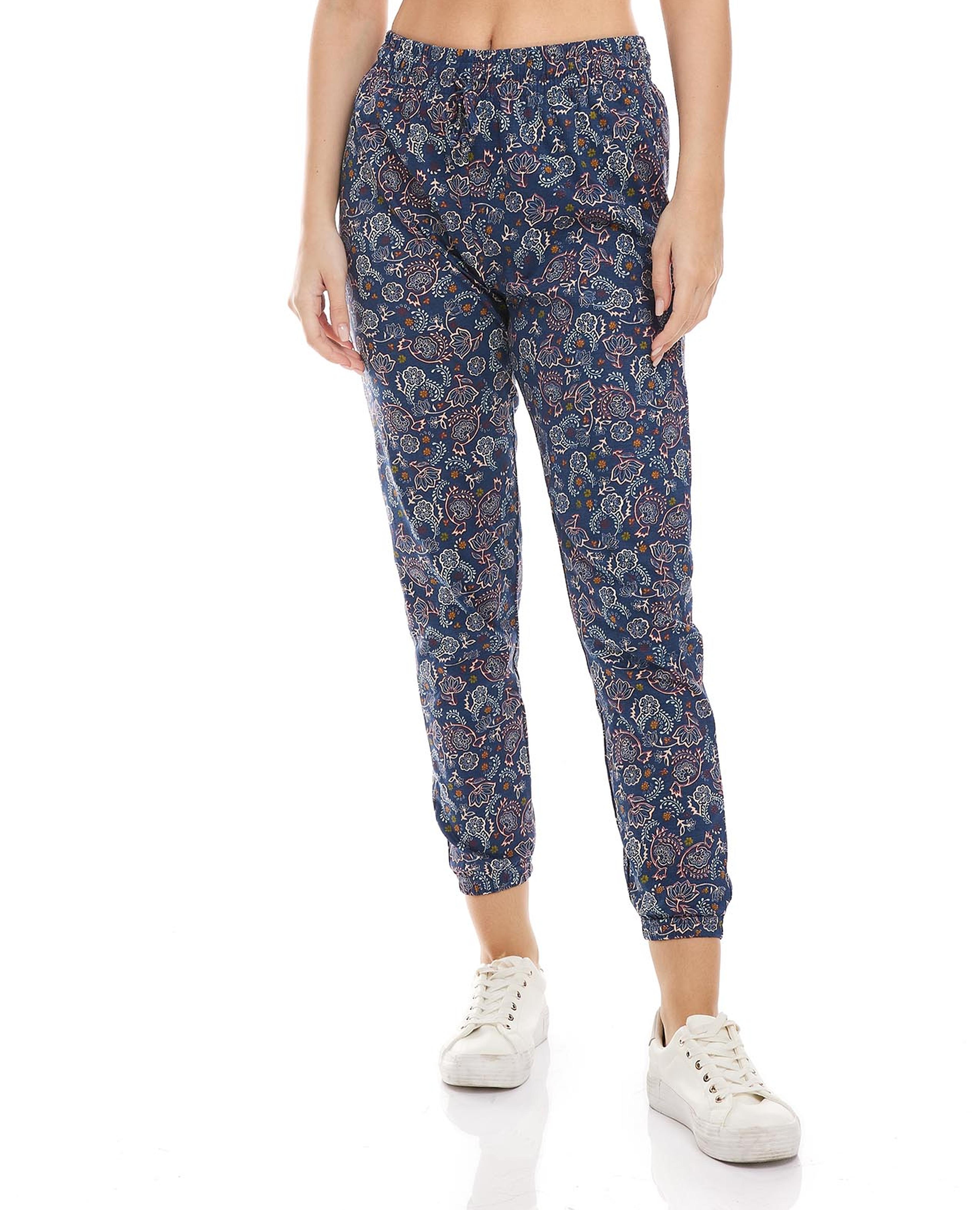 Solid Joggers with Drawstring Waist