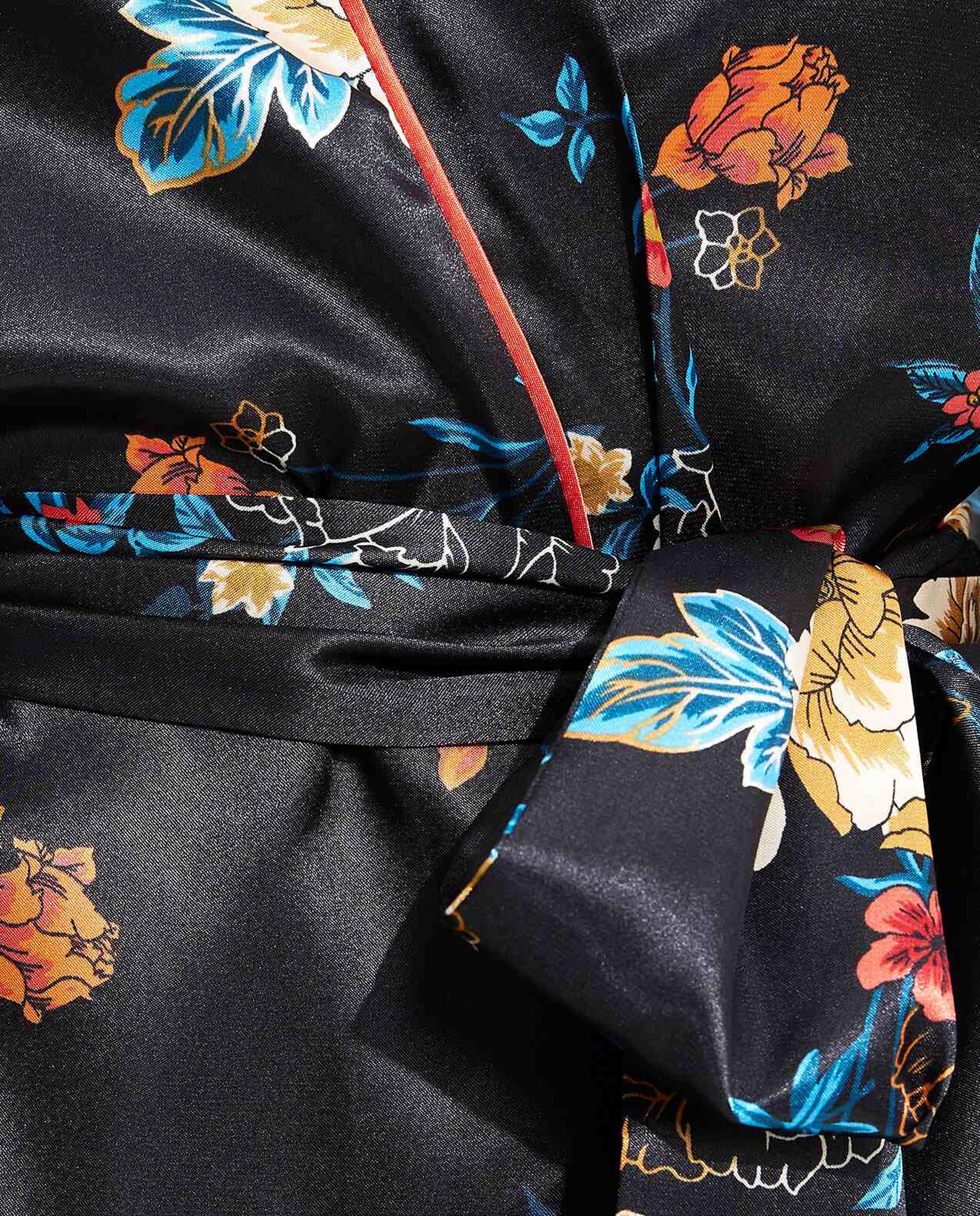 Floral Print Night Robe