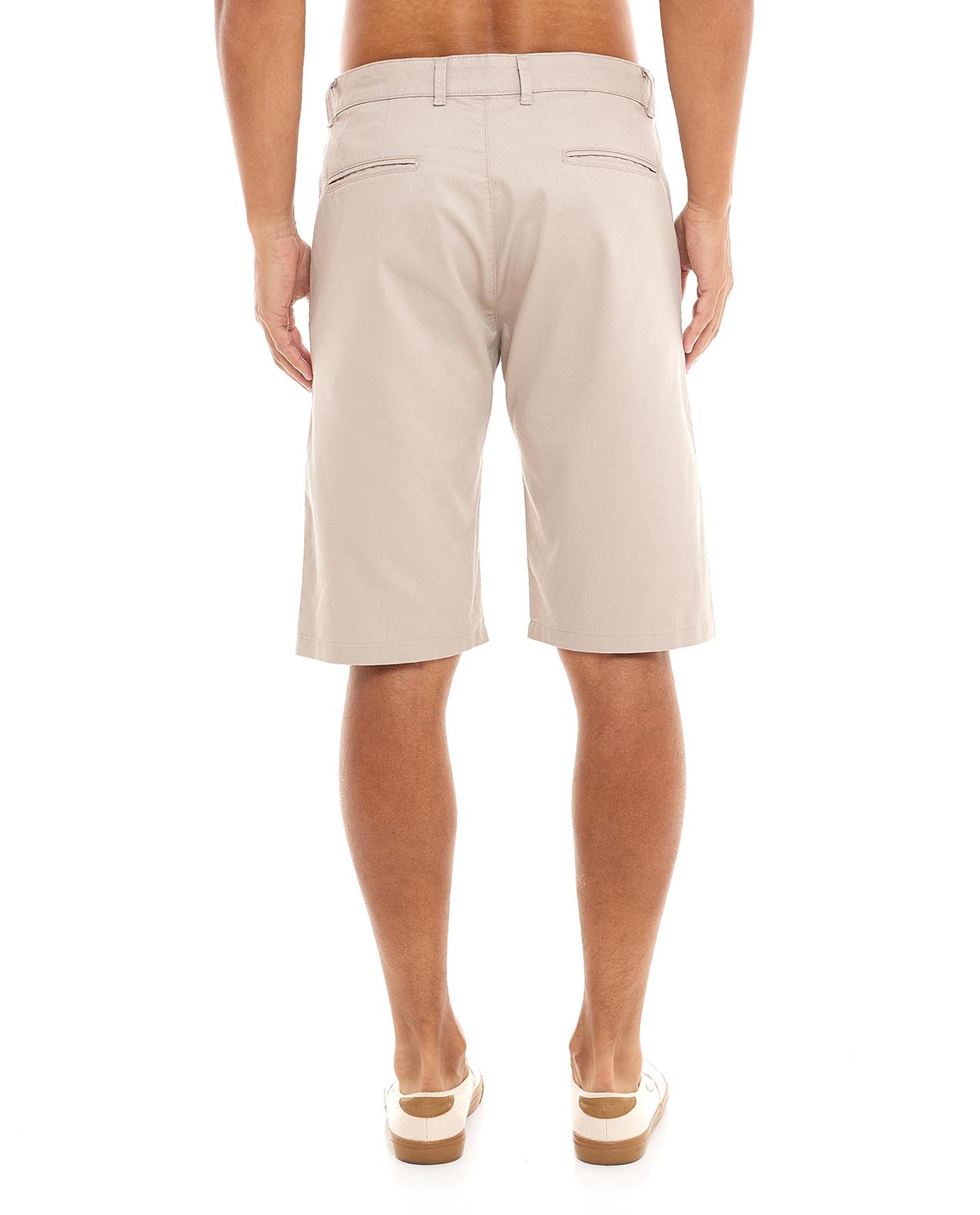 شورت منسوج سادة بزر