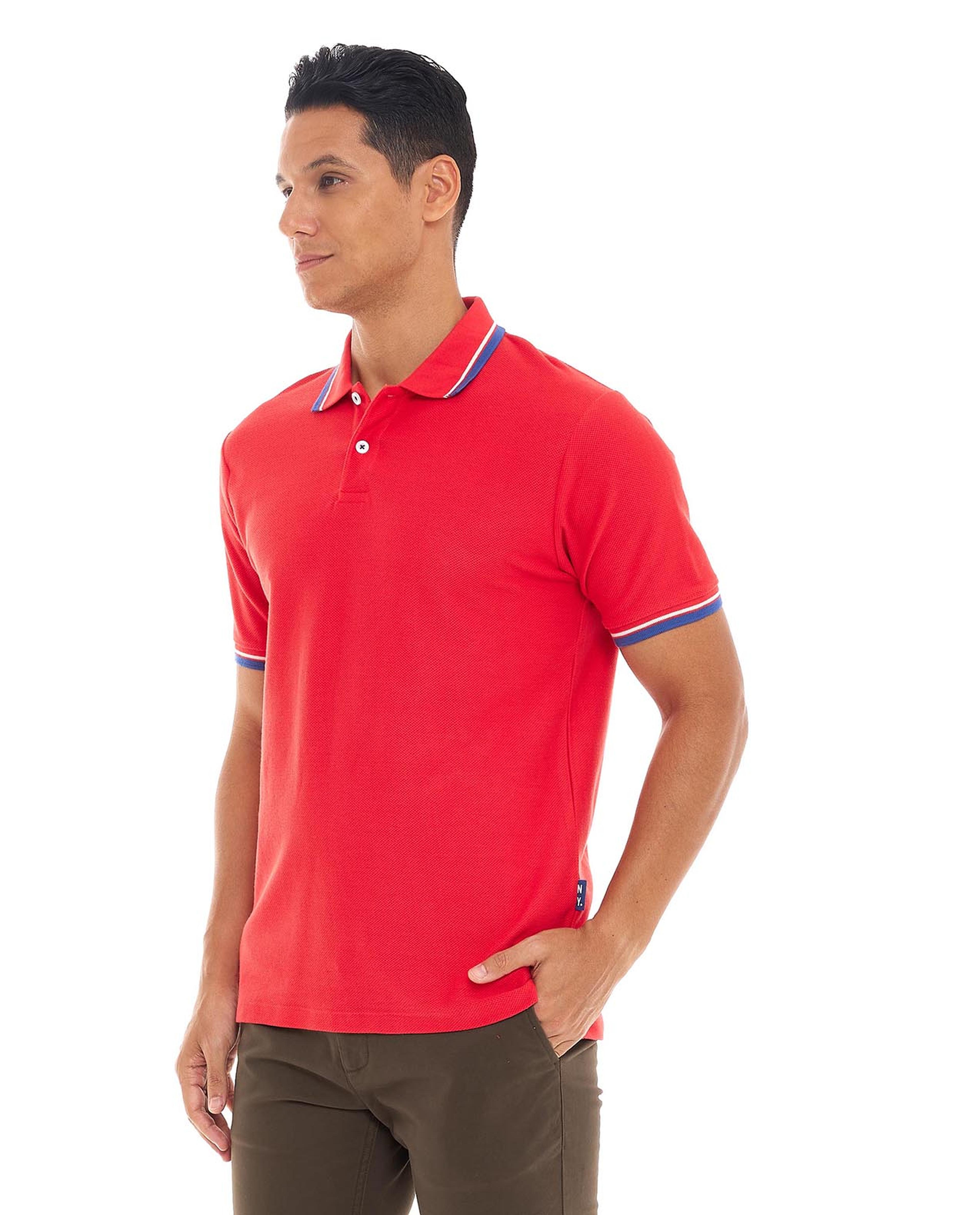 تيشيرت بولو بأكمام قصيرة