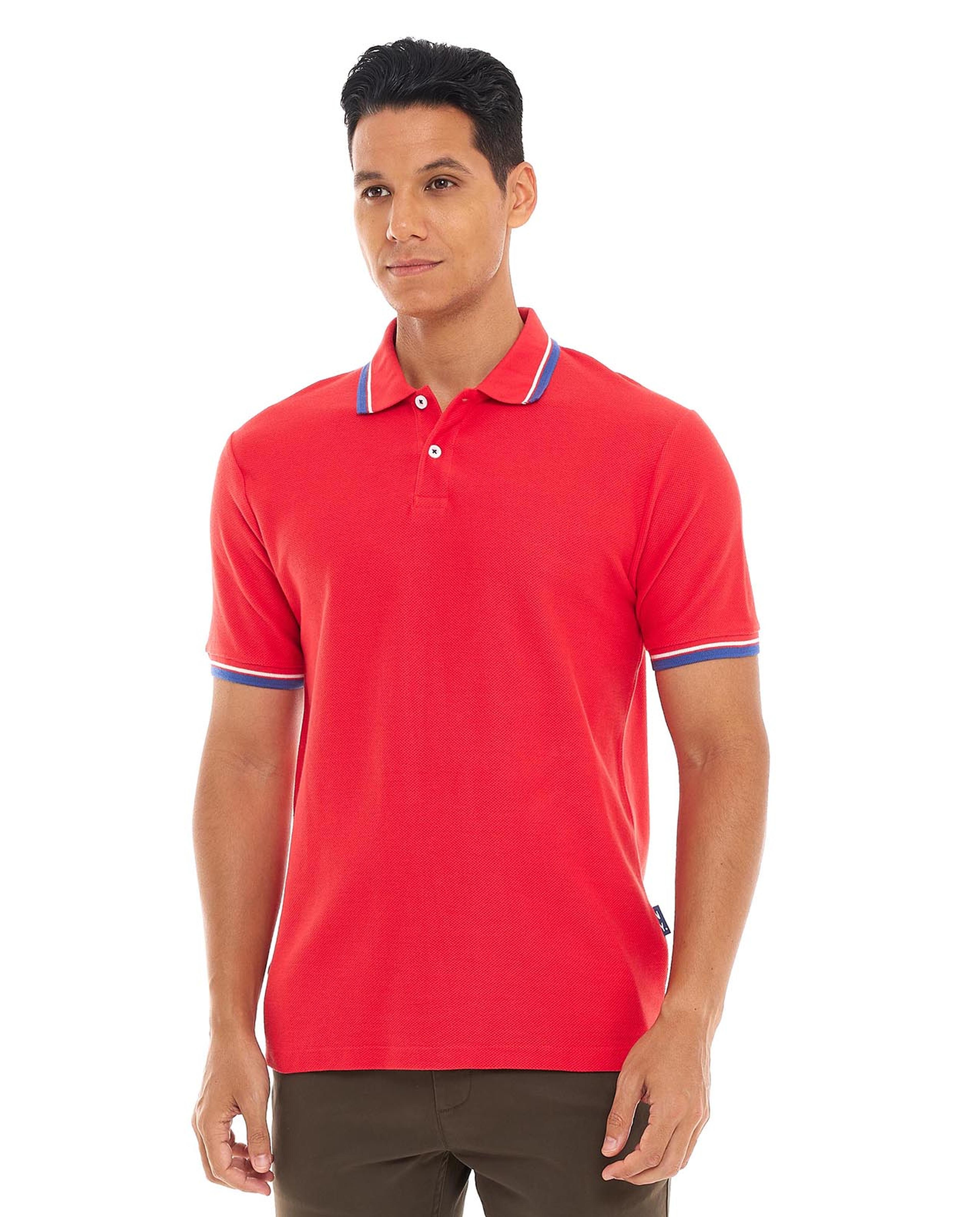 تيشيرت بولو بأكمام قصيرة