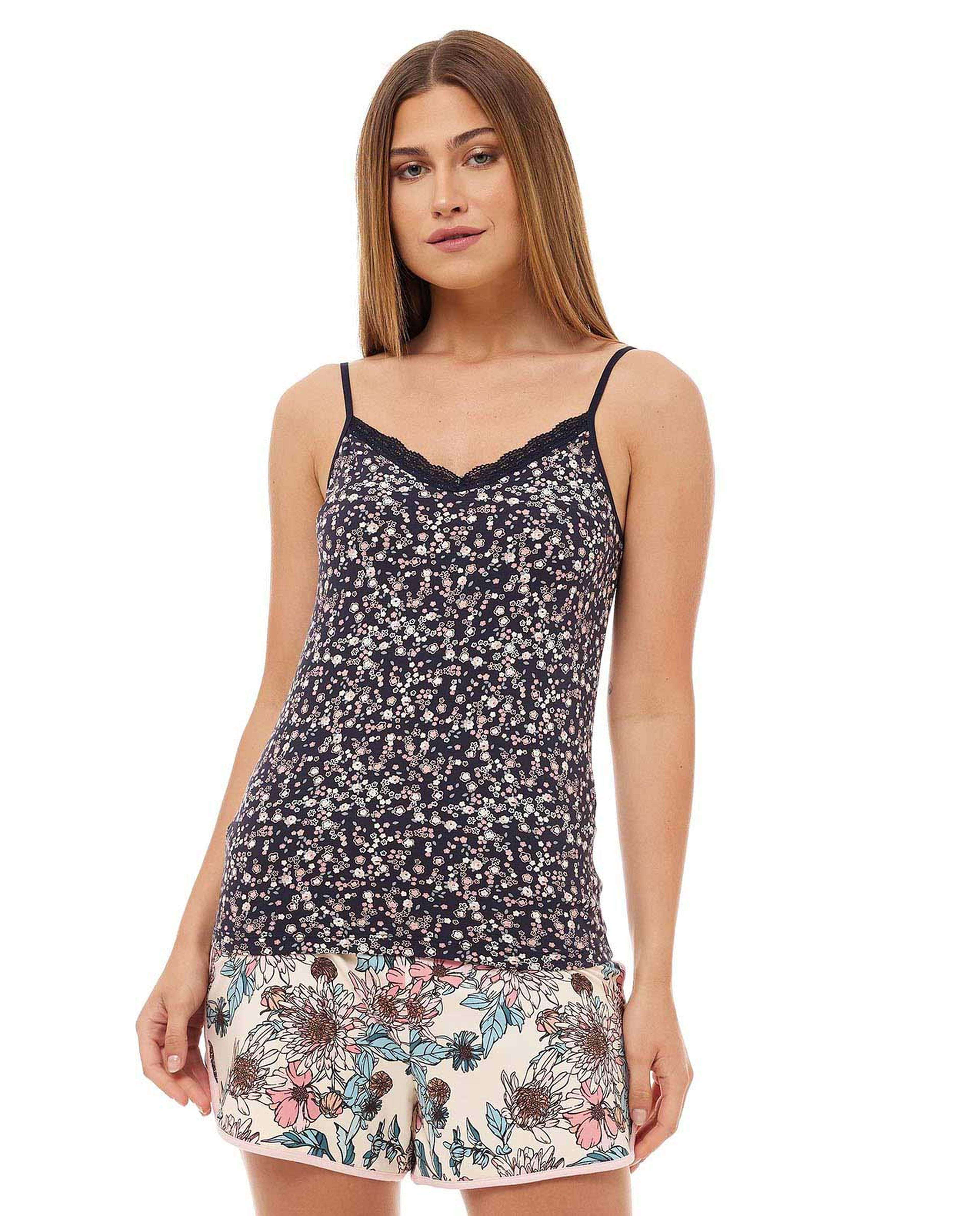 بروتيل بطبعة أزهار