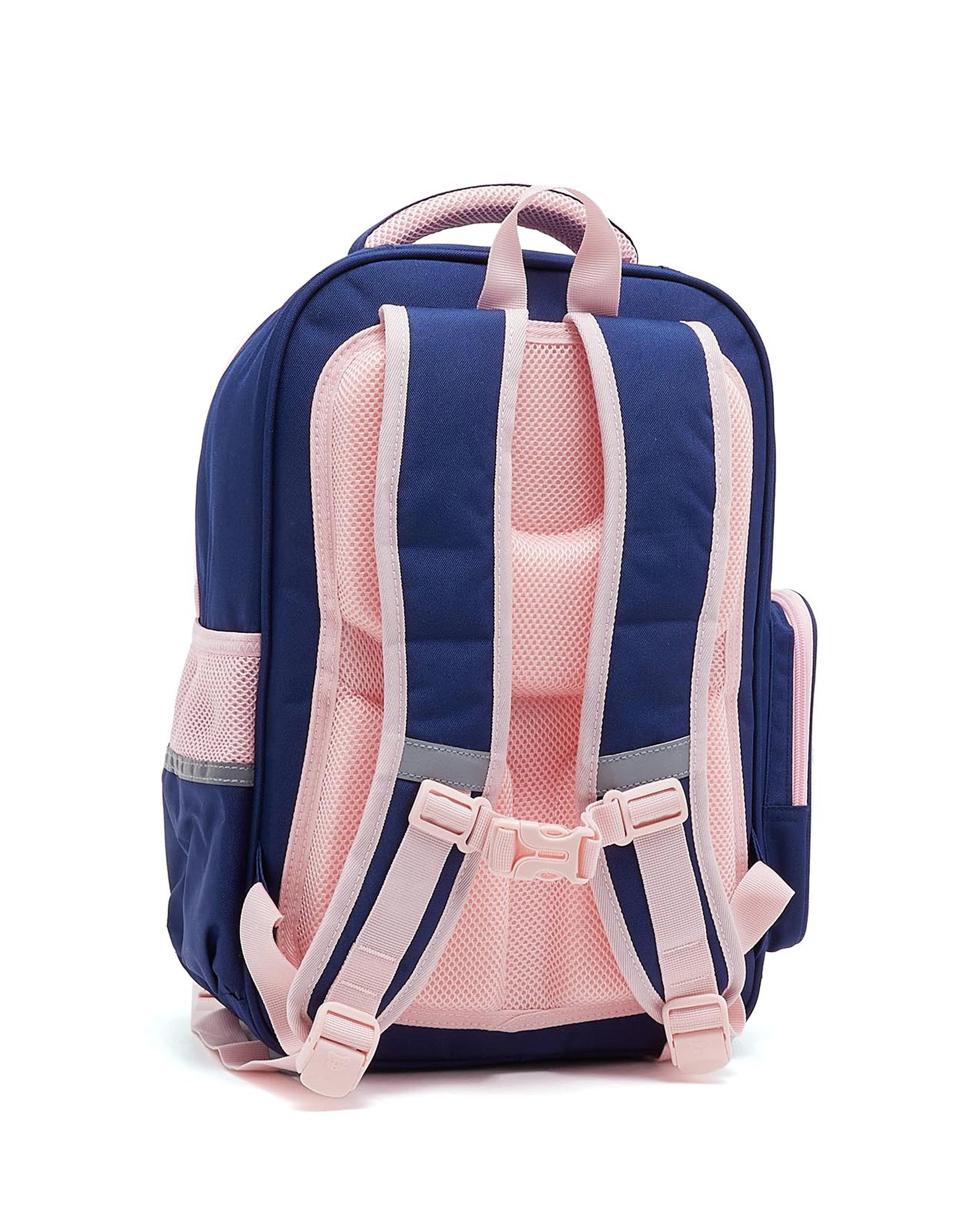 حقيبة ظهر بألوان متباينة