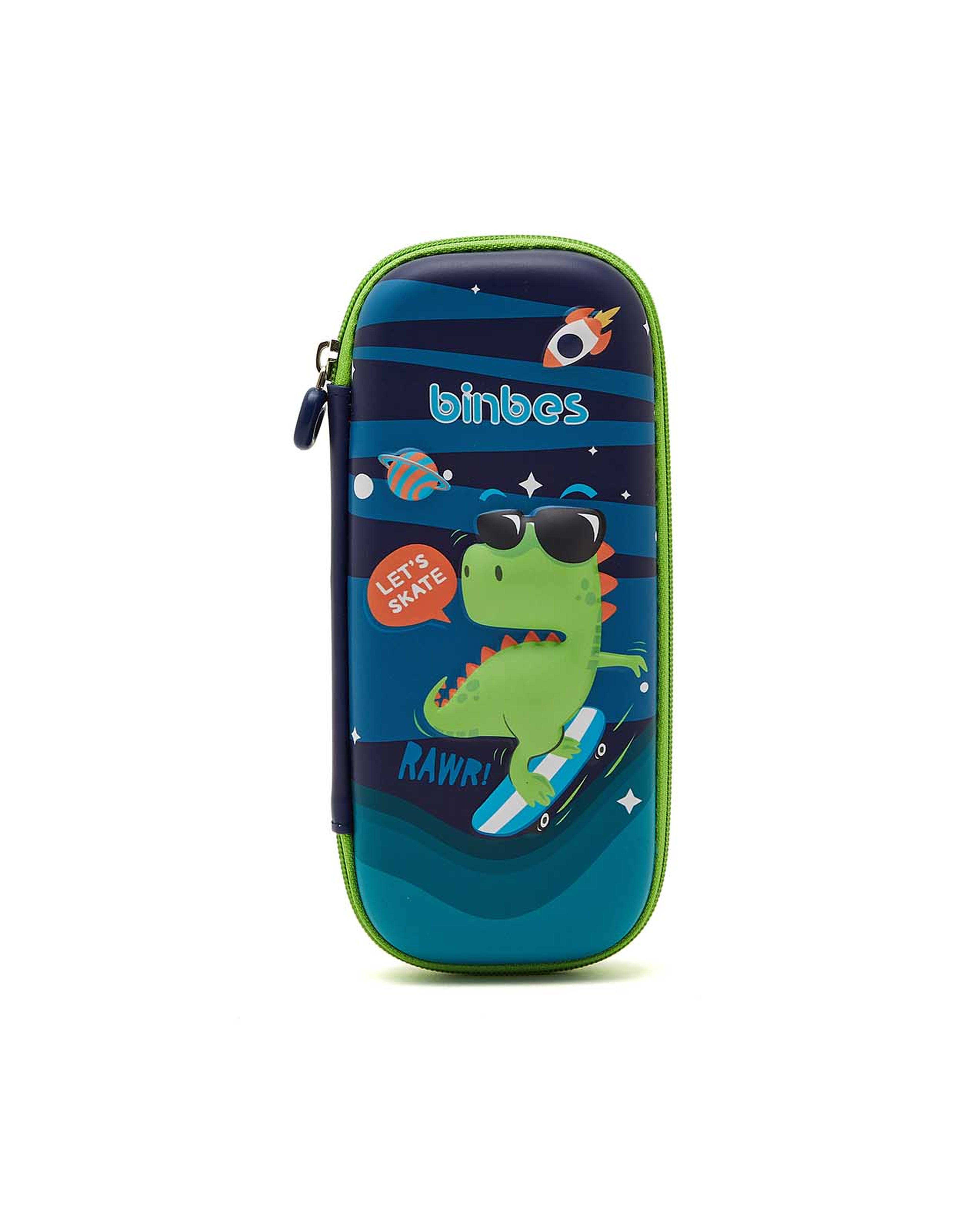 Dinosaur Print Hardshell Pencil Case