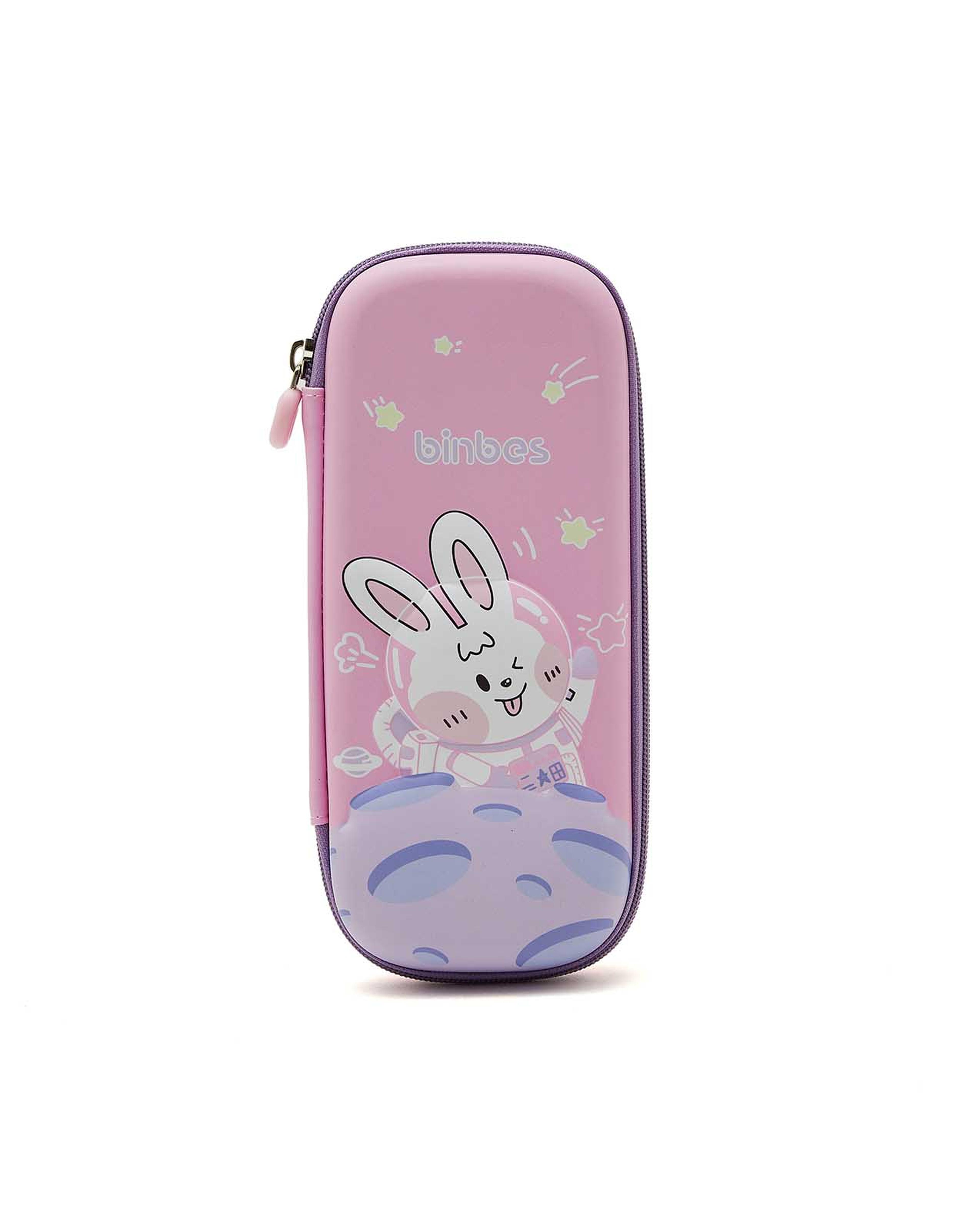 محفظة أقلام بطبعة أرنب