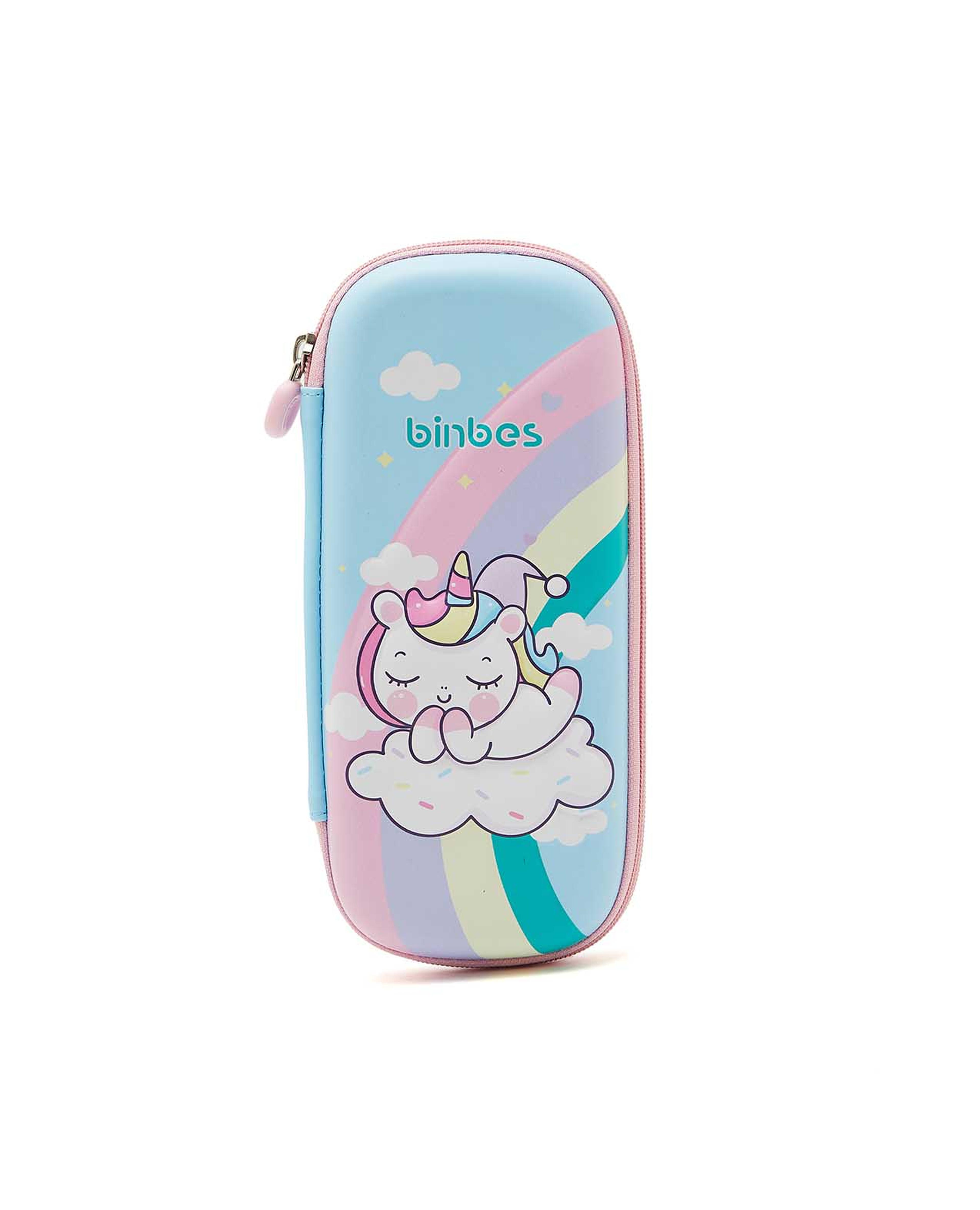 Unicorn Print Hard Shell Pencil Case