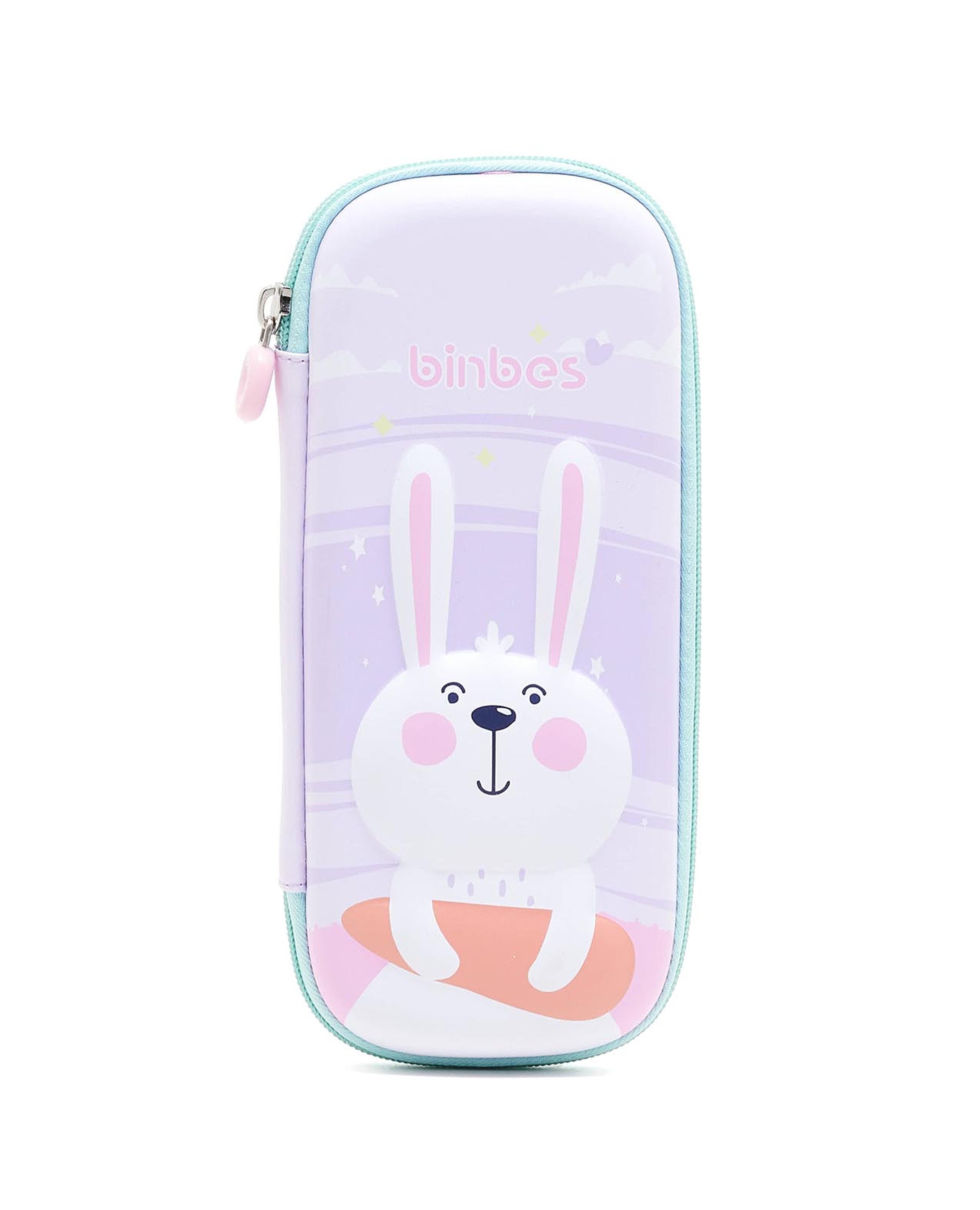 محفظة أقلام بطبعة أرنب