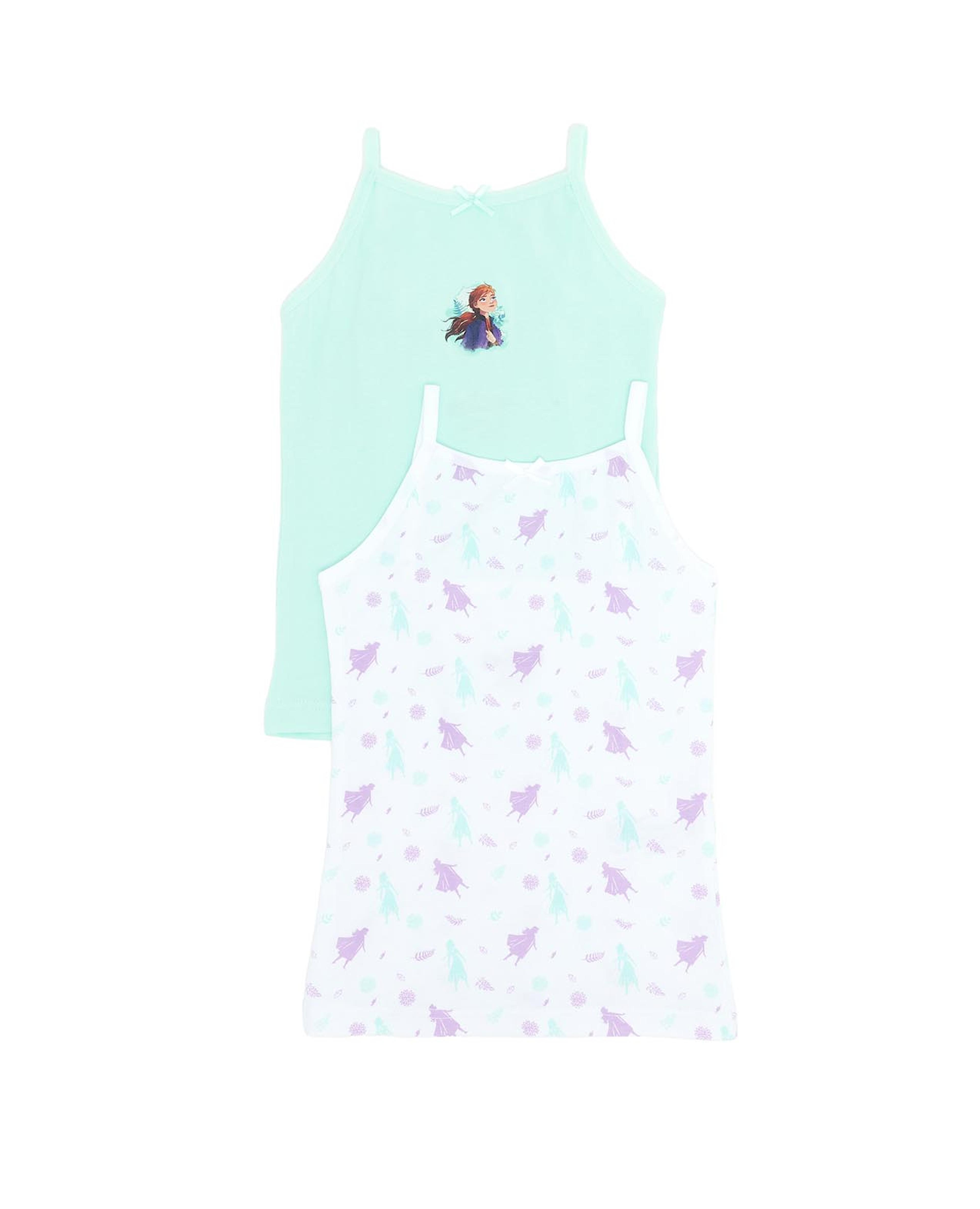 Pack of 2 Disney Anna Printed Camisoles